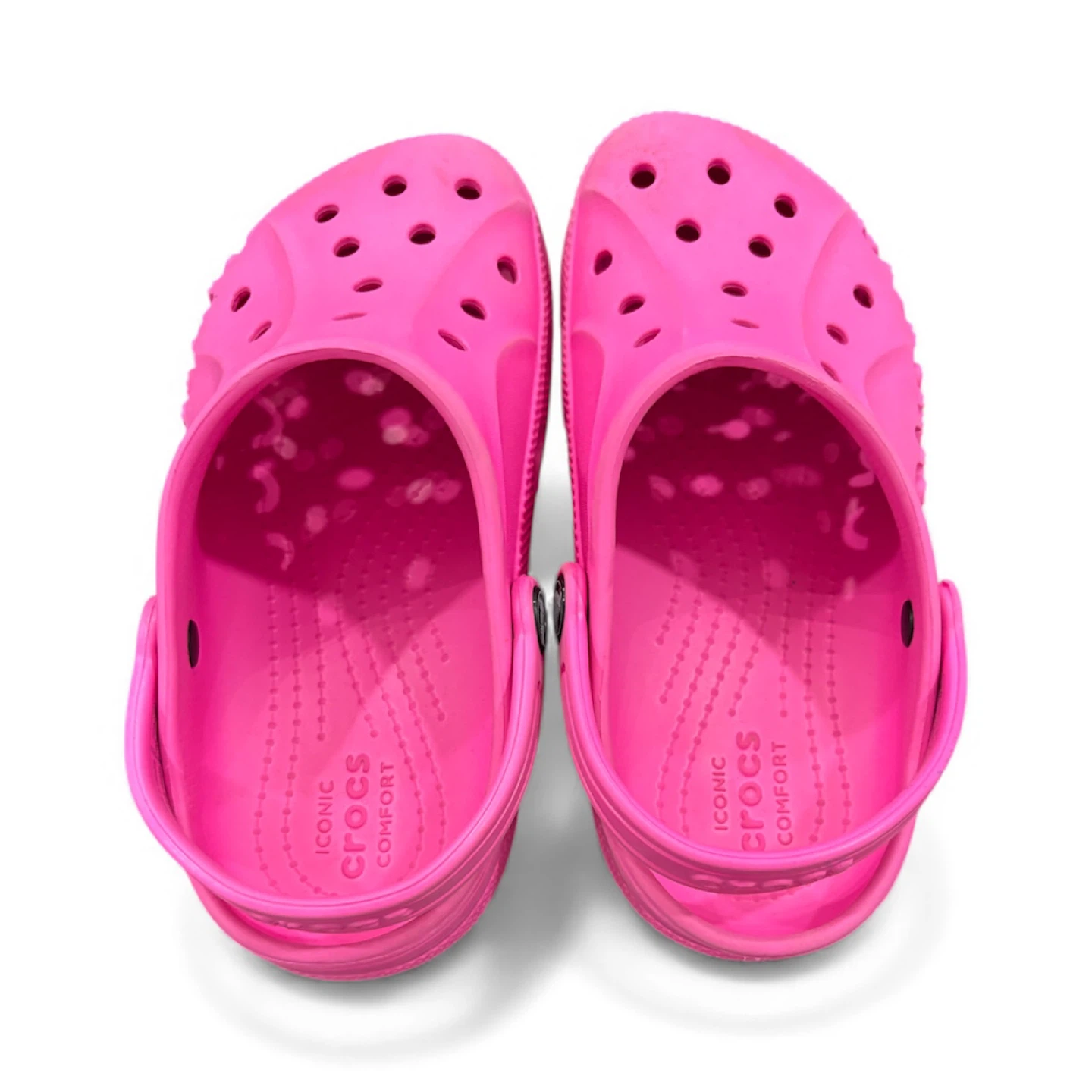 Girls Pink Crocs - Size 3 - photo 3