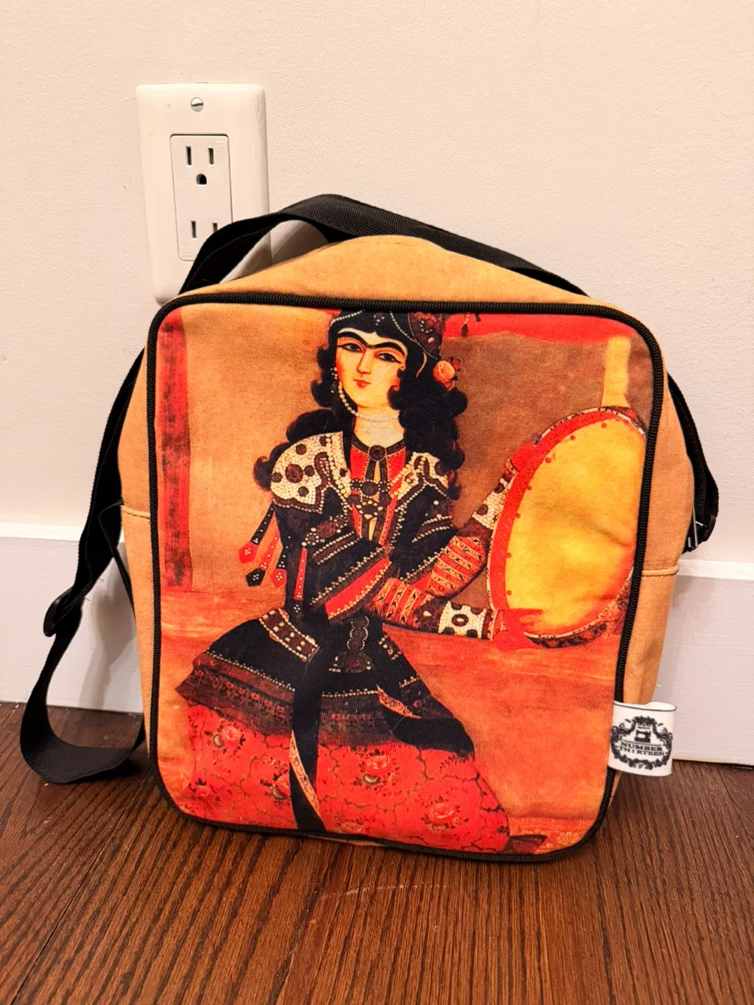 Printed Crossbody Bag - brand new