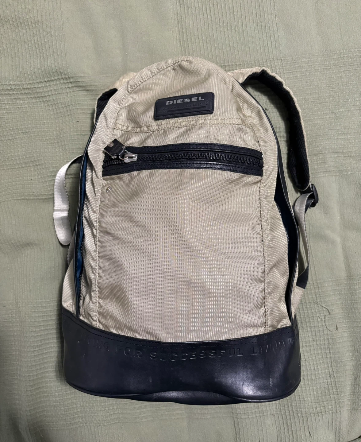 Diesel Beige Backpack