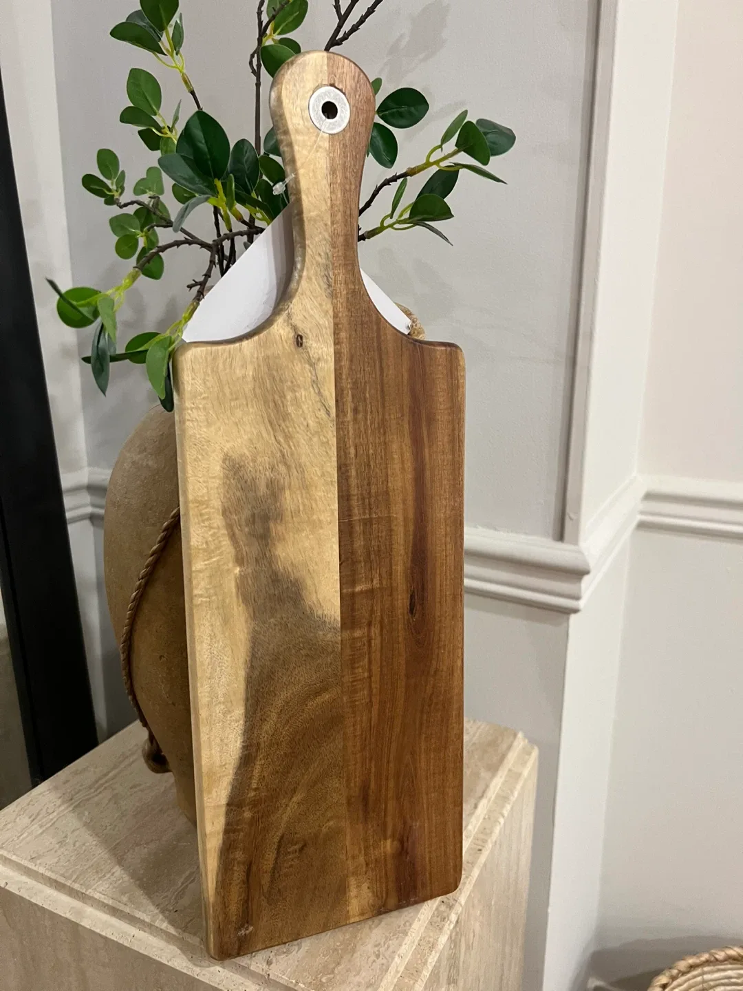 Acacia Wood Paddle Serving Board