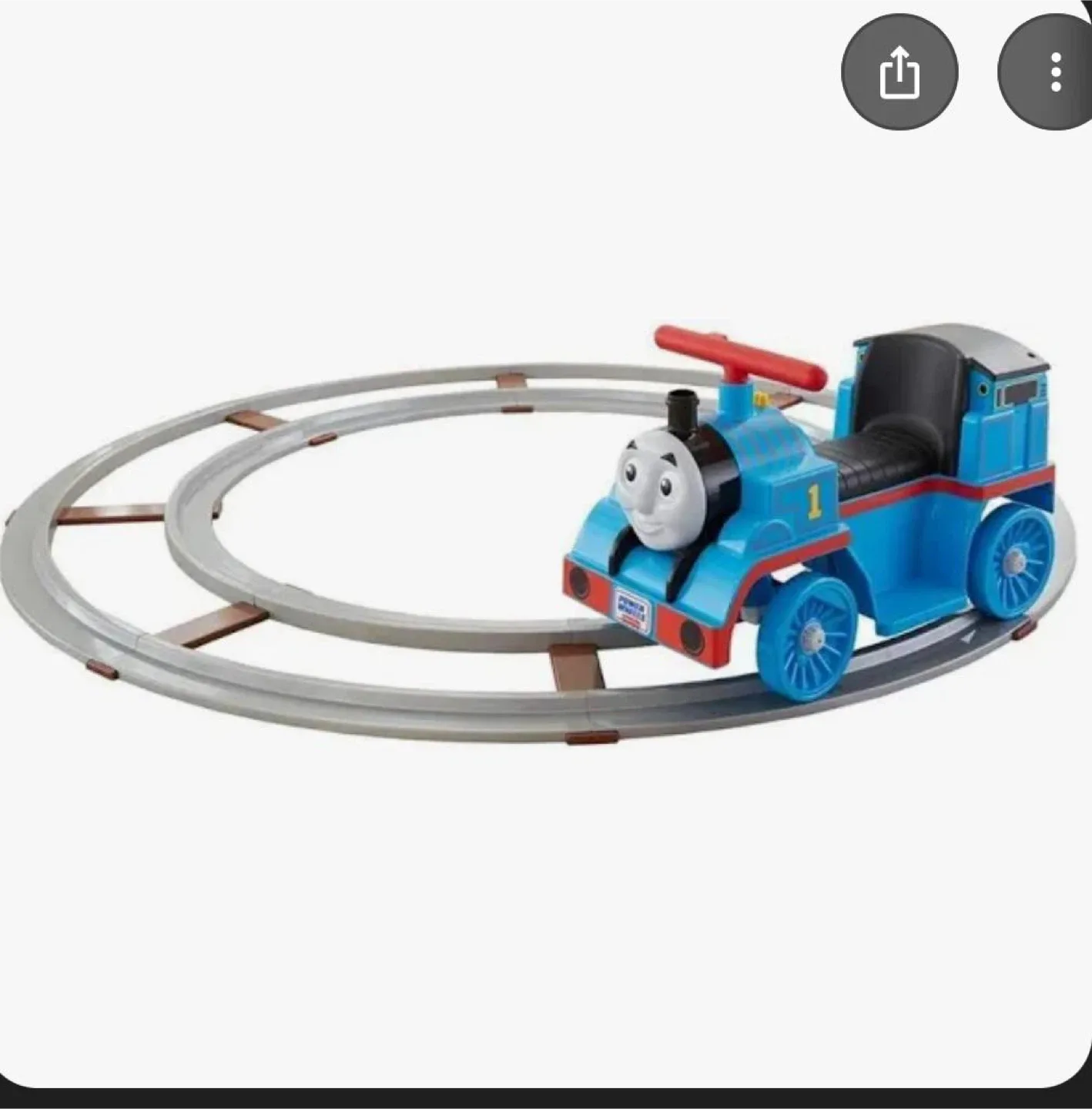 Ride-On electric train with Track image indicator(2)