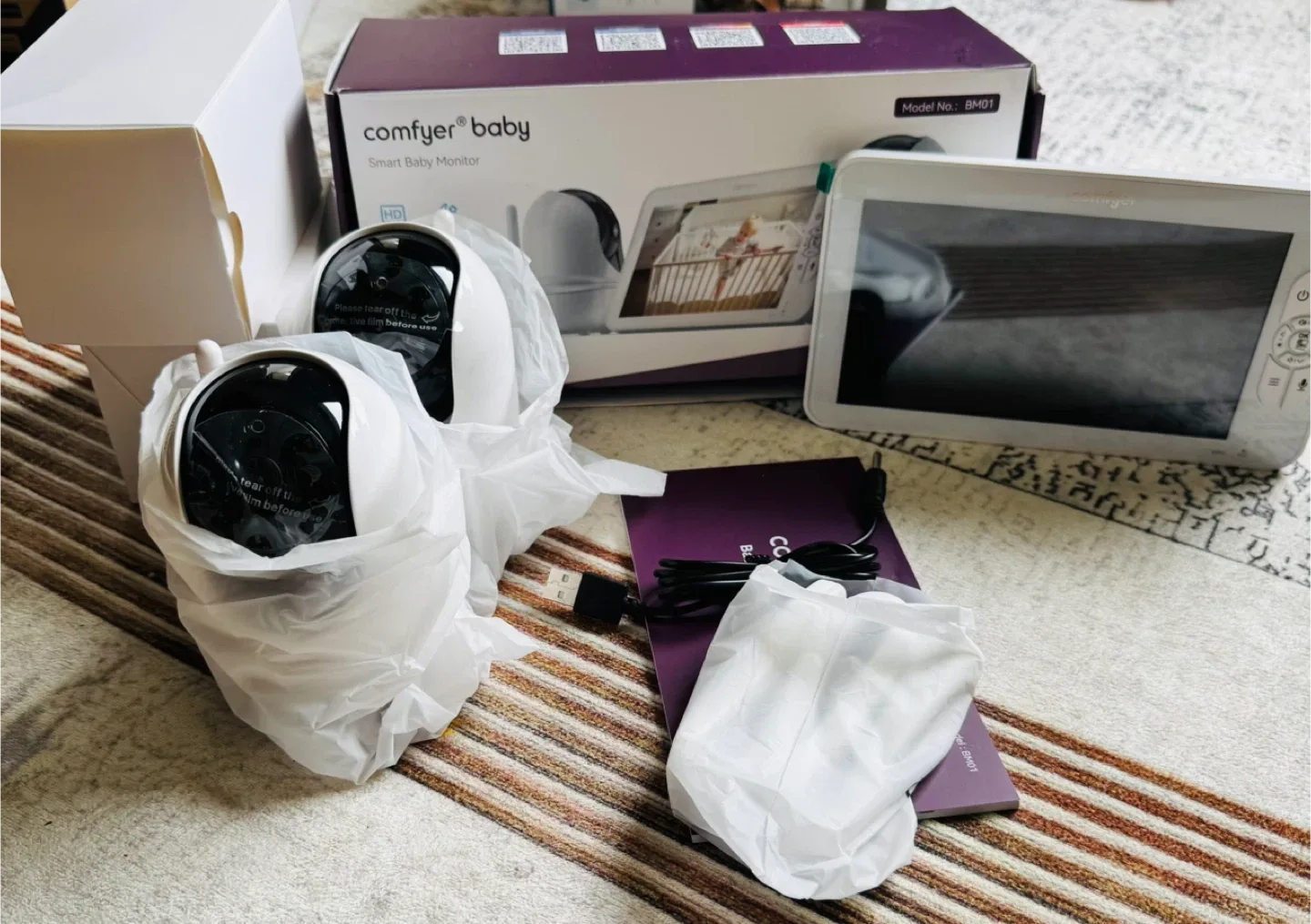 Comfyer Baby Smart Baby Monitor BM01 image indicator(2)