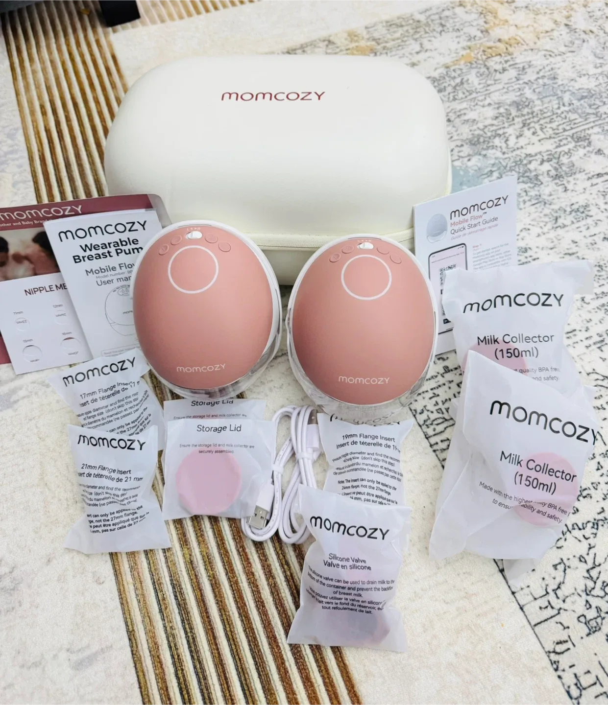 Momcozy  M9 Wearable Breast Pump Mobile Flow