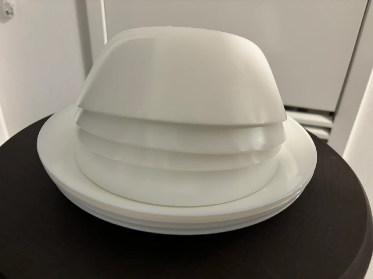 Ikea White Bowl and Plate Set - photo 2