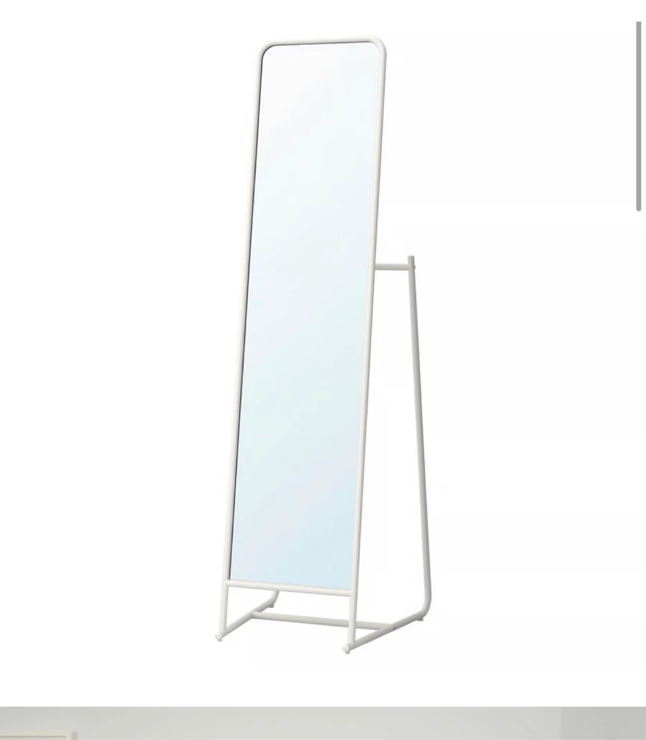 IKEA Knapper Standing Mirror - White