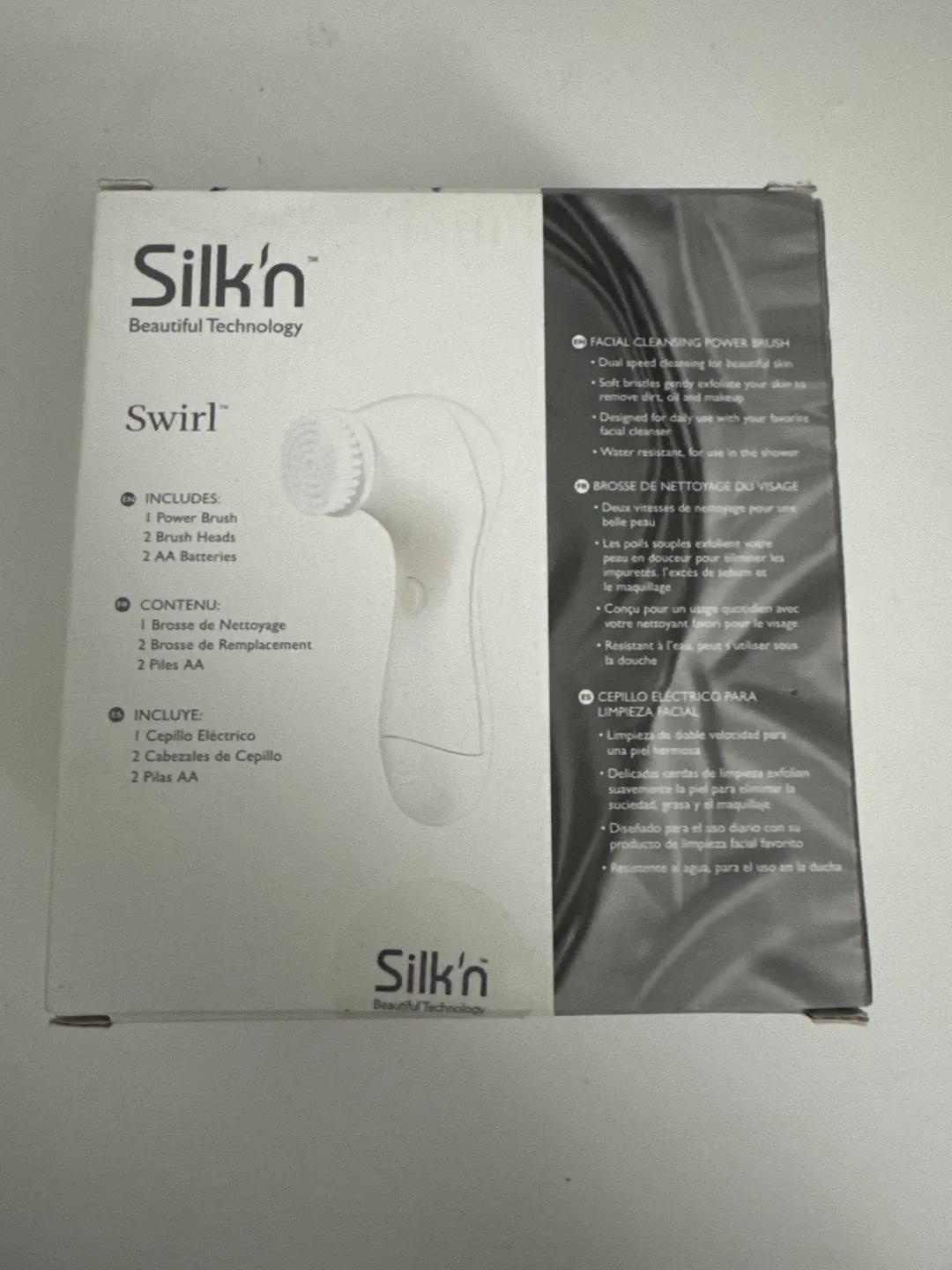 Silk'n Swirl Facial Cleansing Power Brush - New image indicator(2)