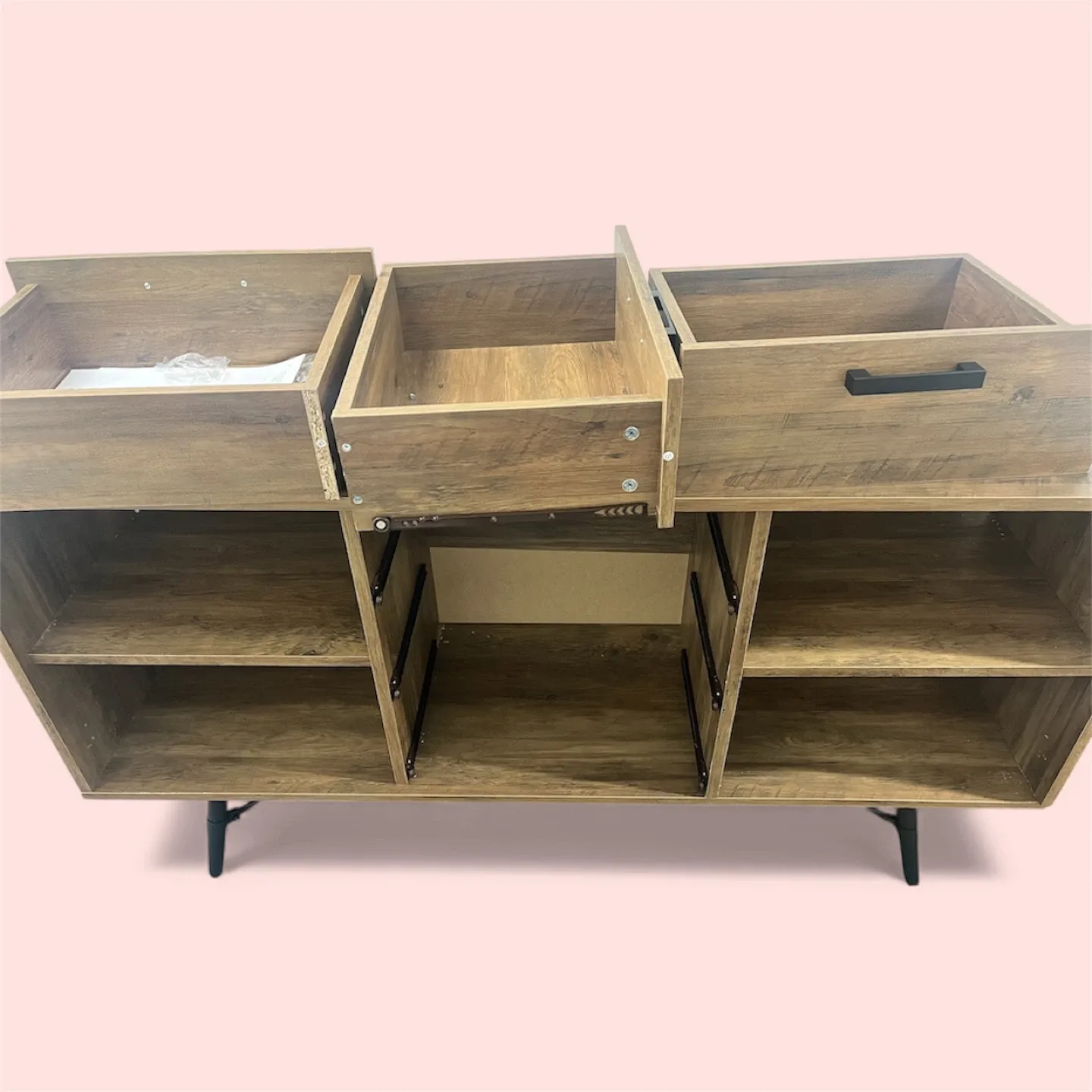 Accent Table with 3 Drawers