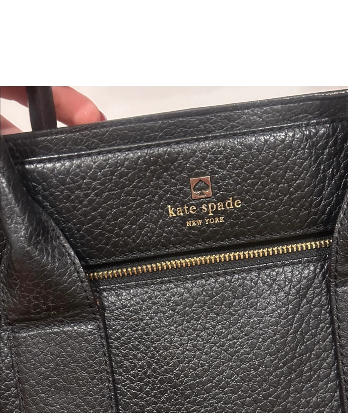Kate Spade Black Leather Tote Bag - photo 2