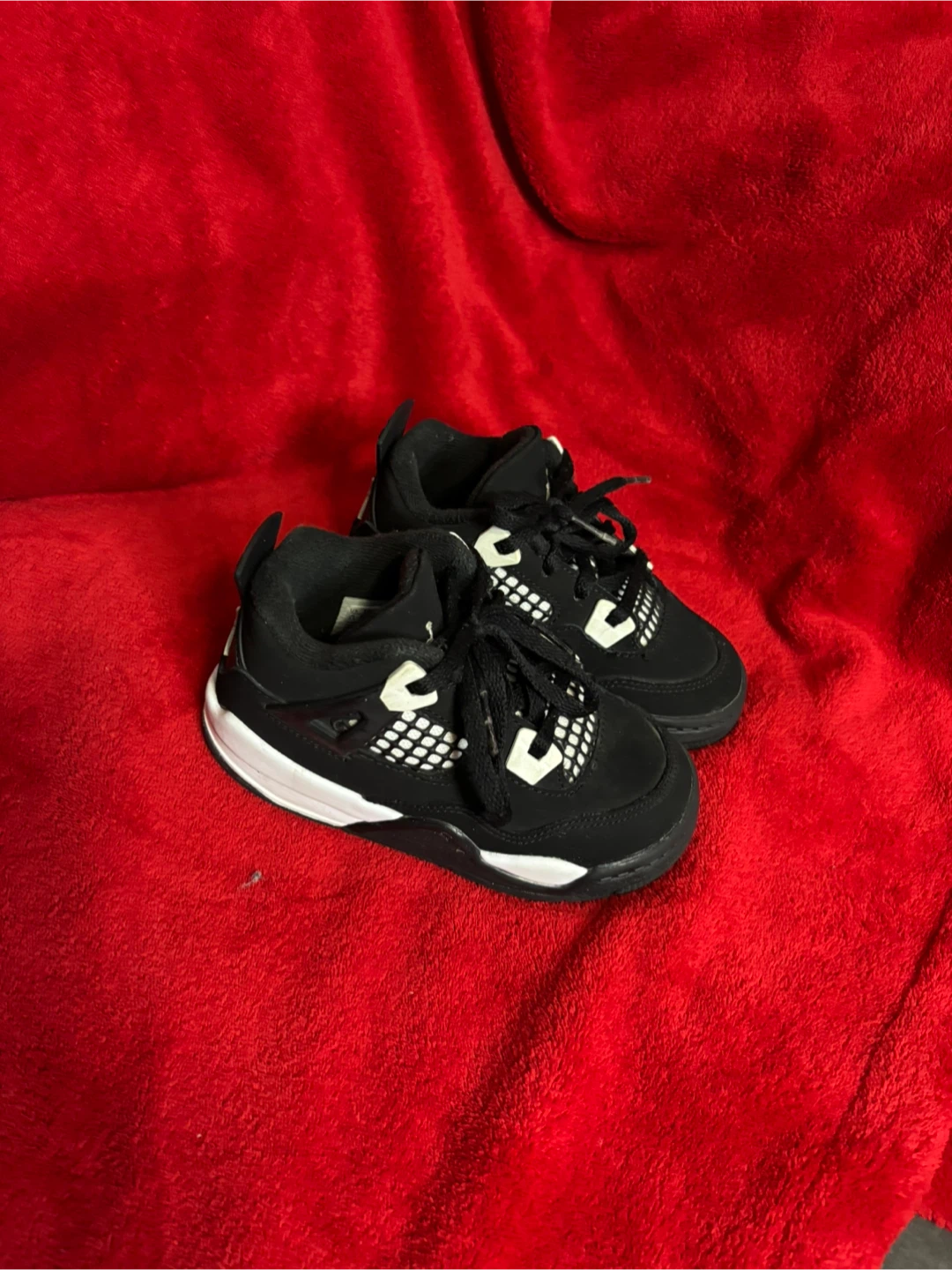 Jordan 4 Retro Black Cat Toddler Shoes