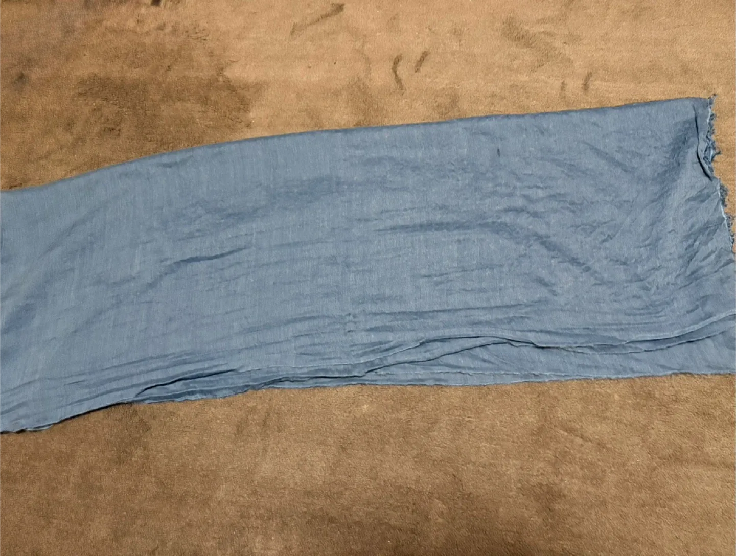 #Cleanout Blue Scarf - Free