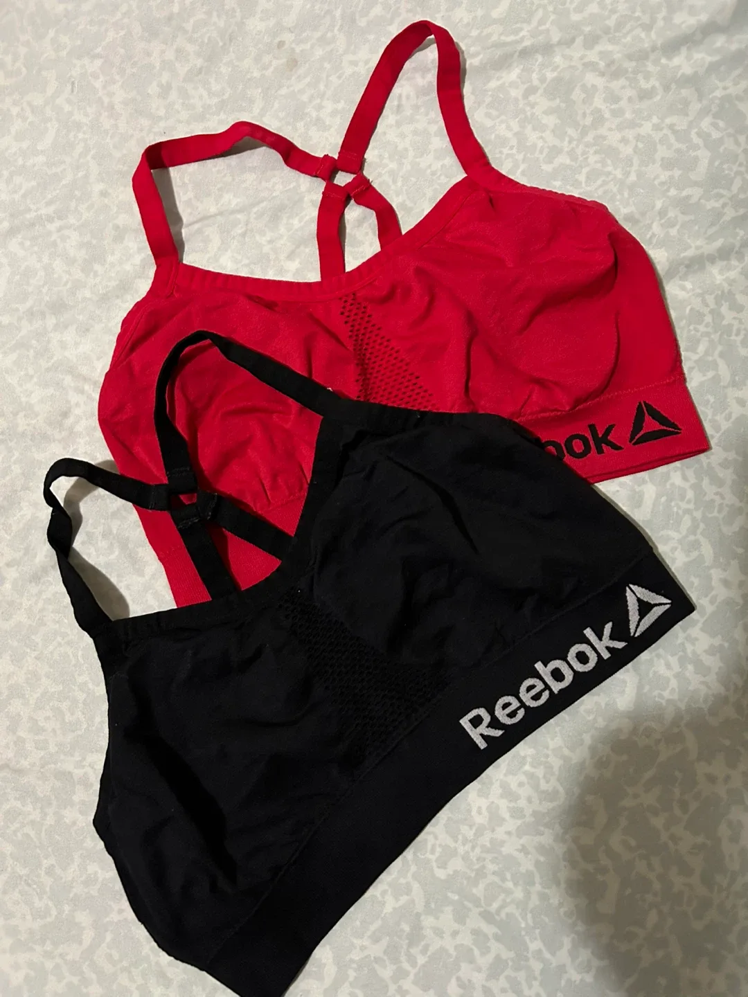 Reebok Sports Bras - Red and Black image indicator(2)