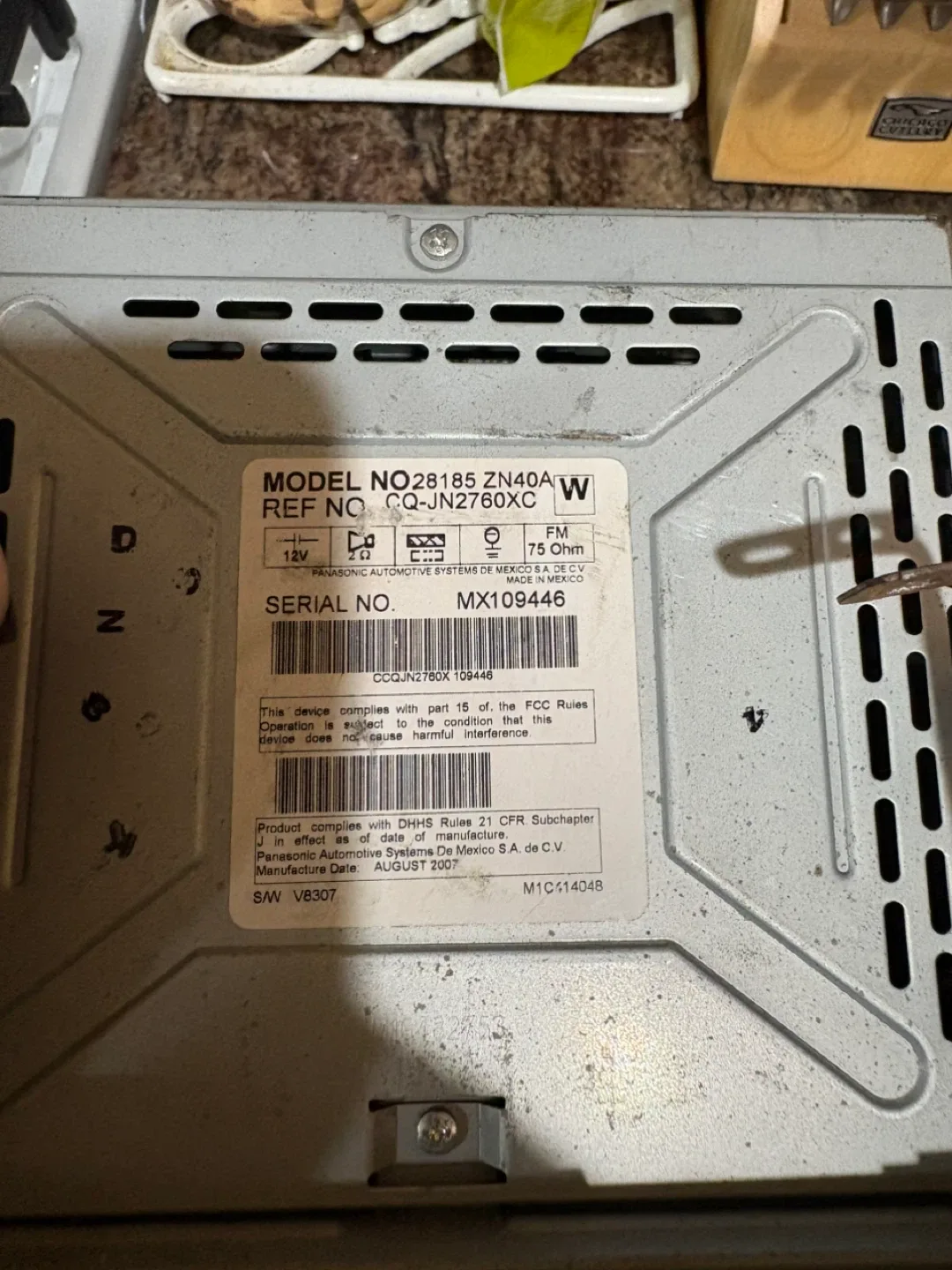 Nissan Altima Car Radio image indicator(2)