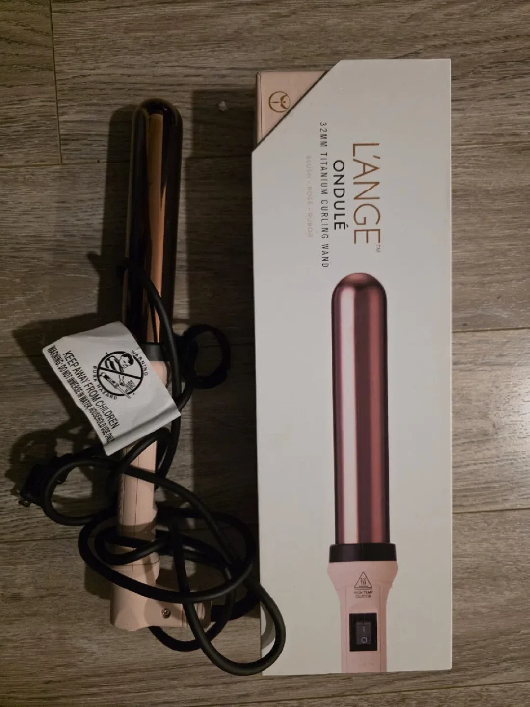 L'ange Ondulé 32mm Titanium Curling Wand