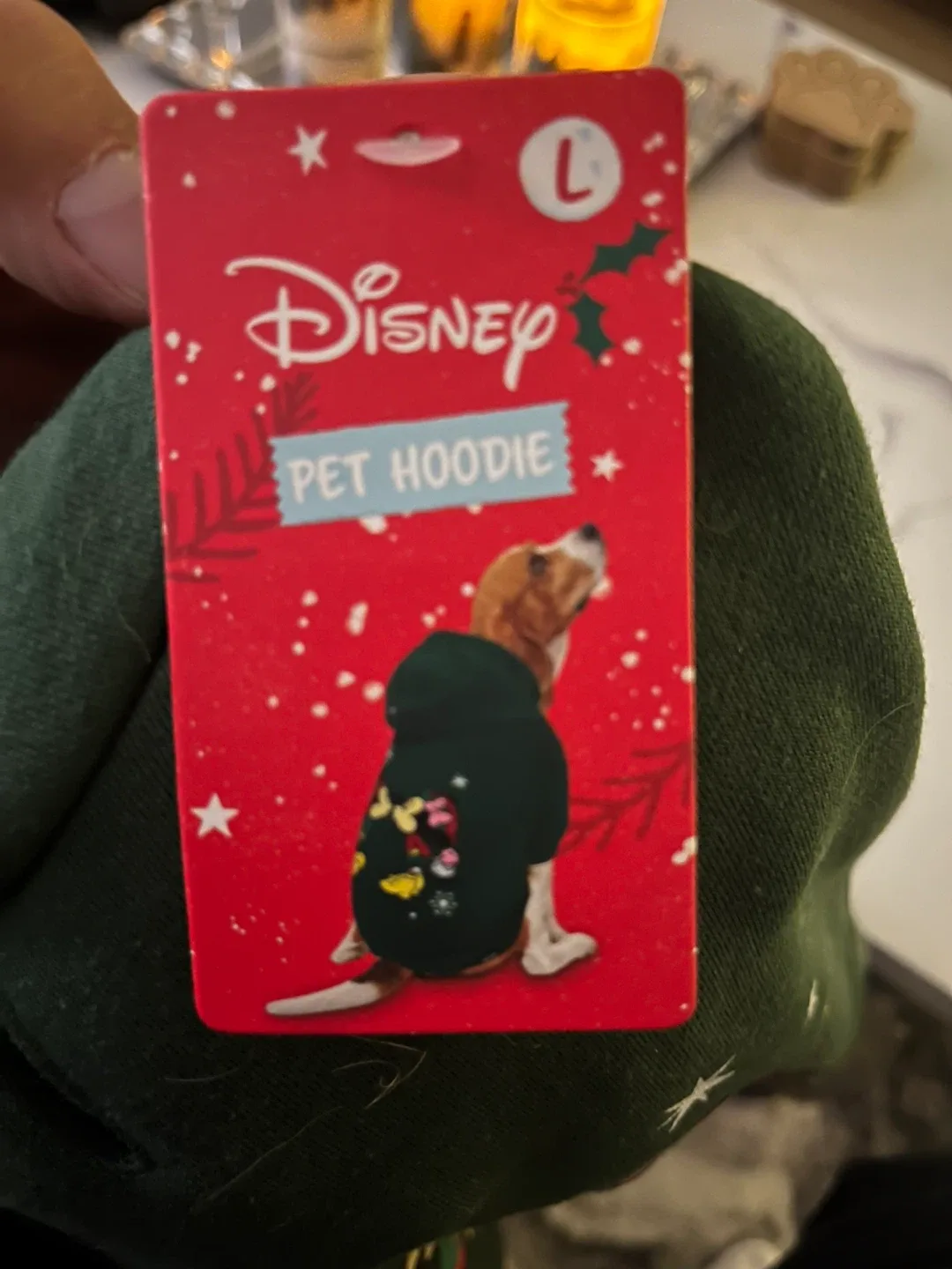 Disney Pet Hoodie - Size L