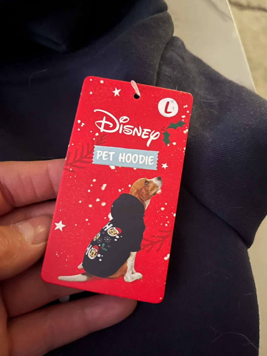 Disney Pet Hoodie - Size L