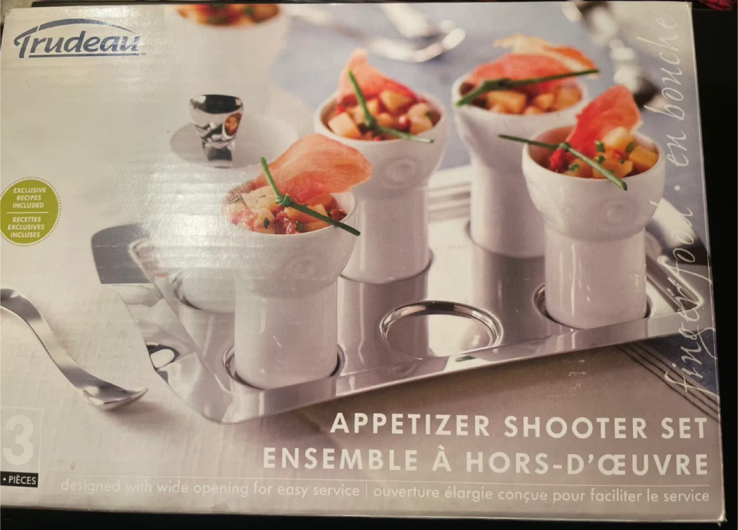 #Cleanout - Trudeau Appetizer Shooter Set