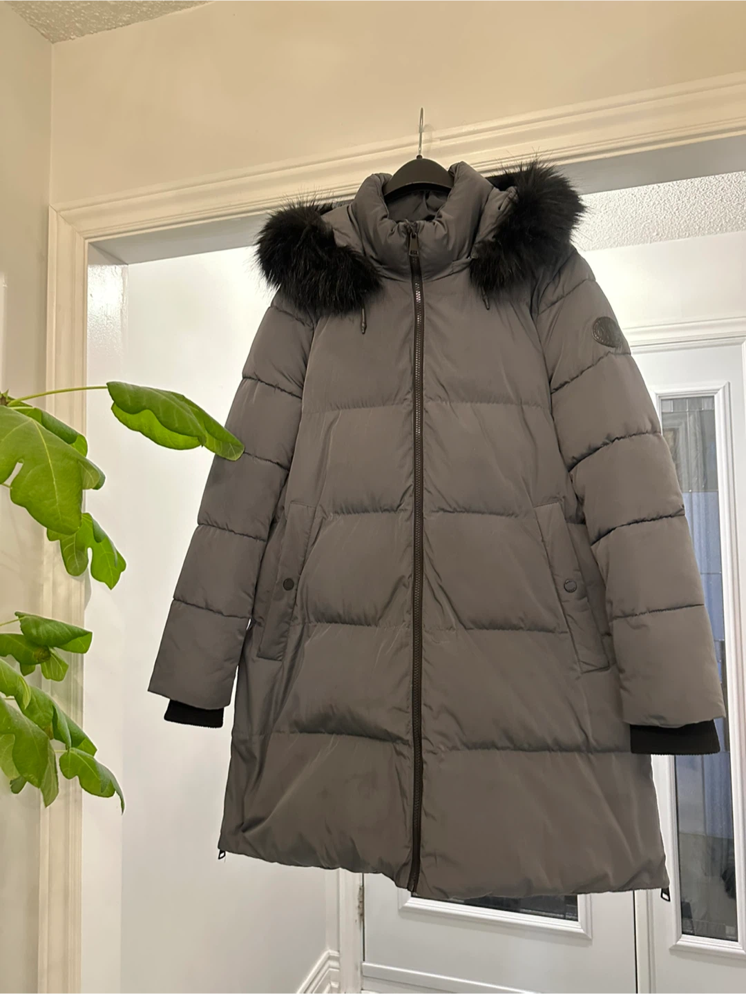 DKNY Down Puffer Coat, Grey (XL) - photo 2