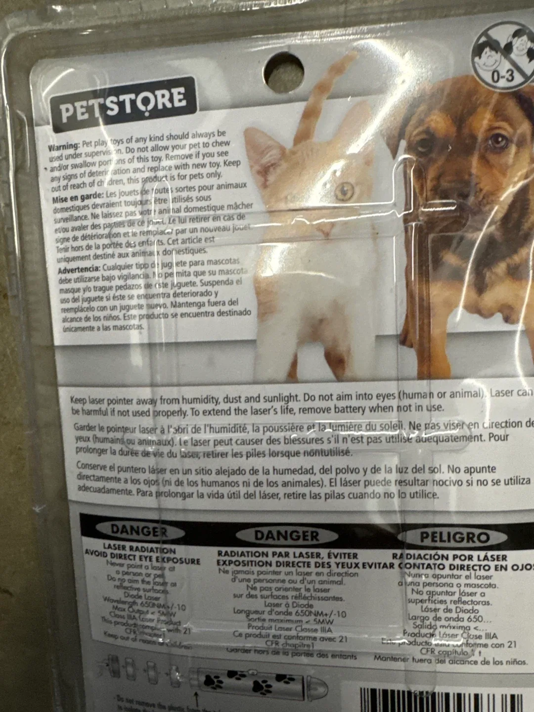 Petstore Laser Toy for Cats & Dogs - New!