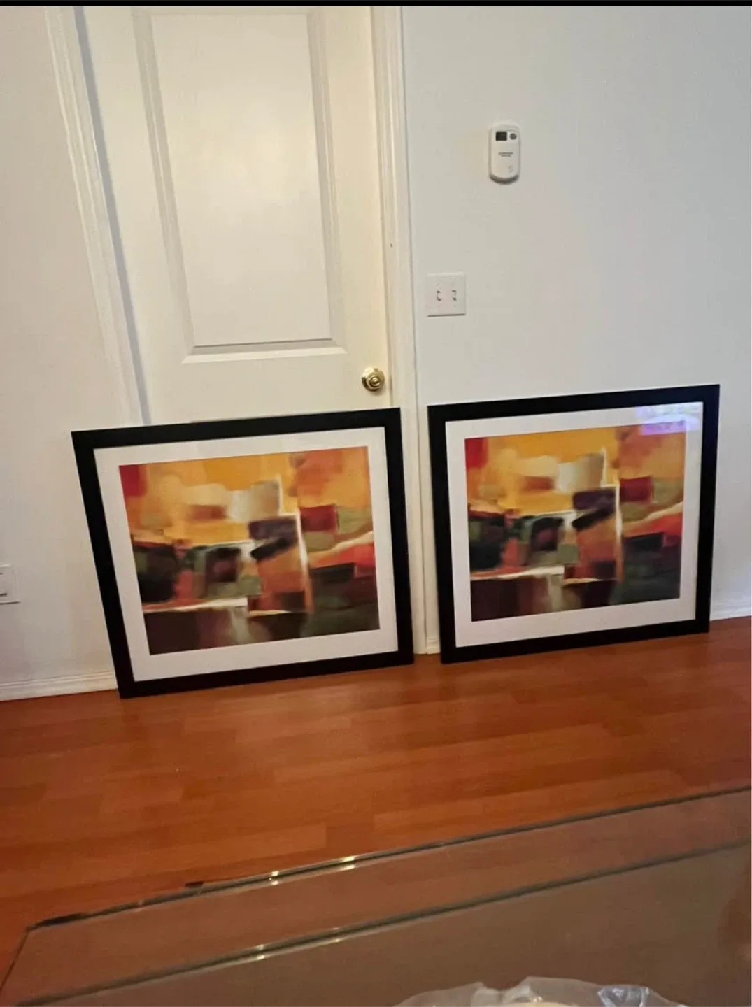 Framed Abstract Wall Art - Set of 2
