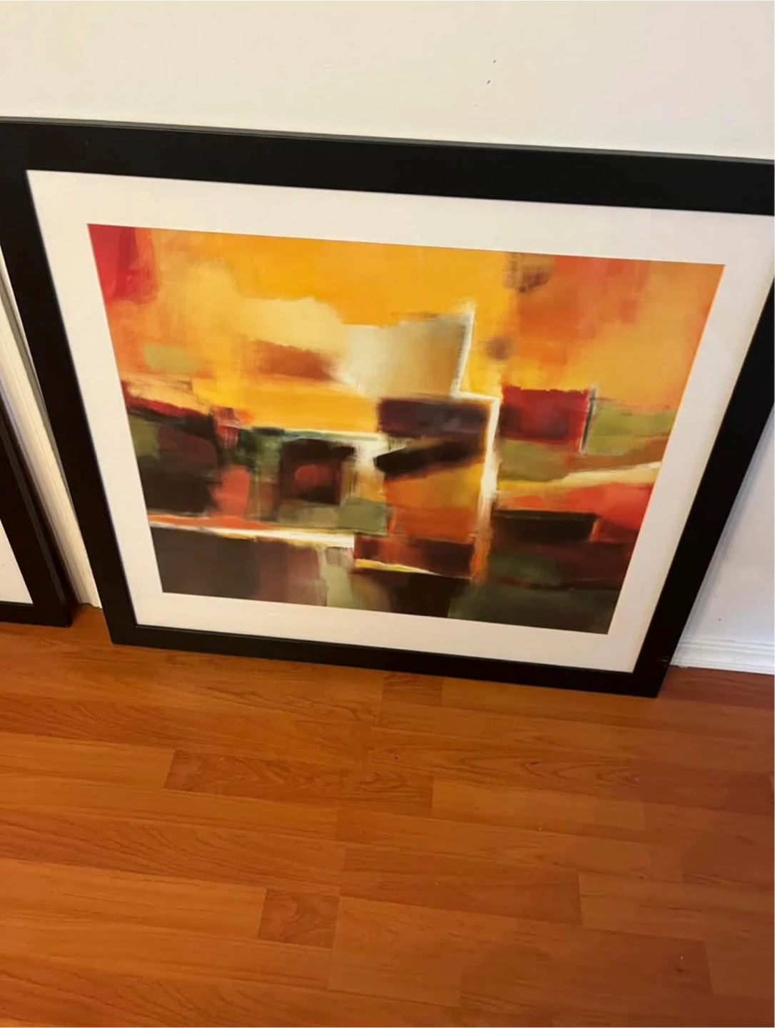 Framed Abstract Wall Art - Set of 2 - photo 3