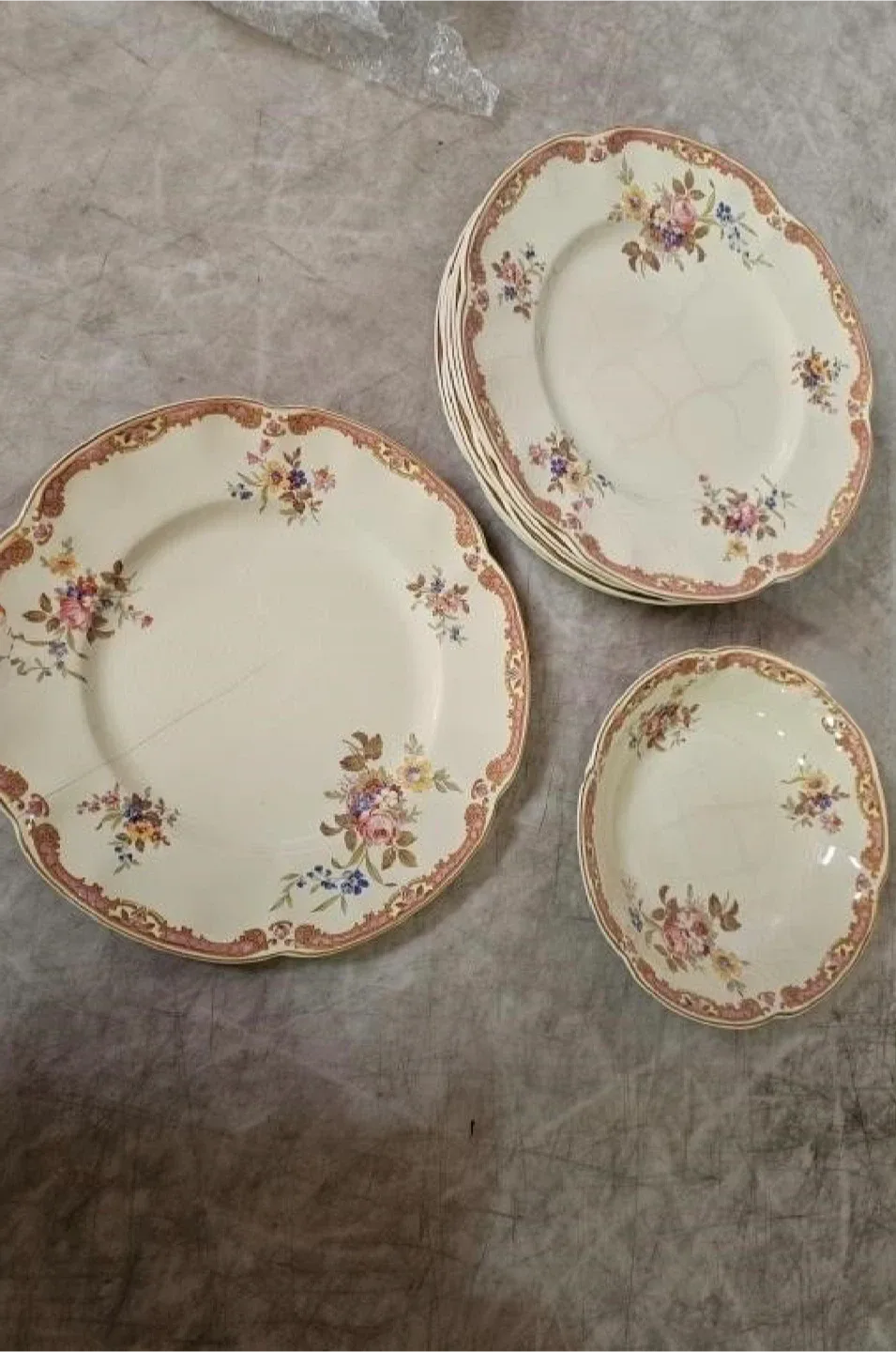 Vintage Royal Albert Floral Dinnerware Set