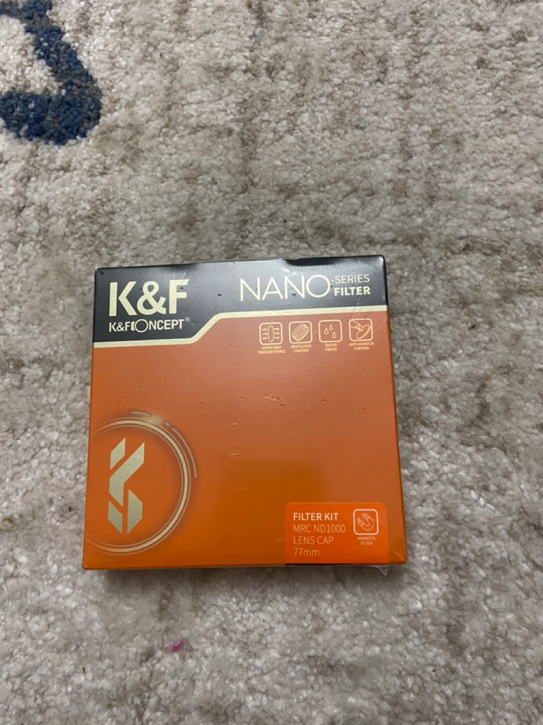#Cleanout K&F Concept Nano Filter Kit - 77mm Lens Cap
