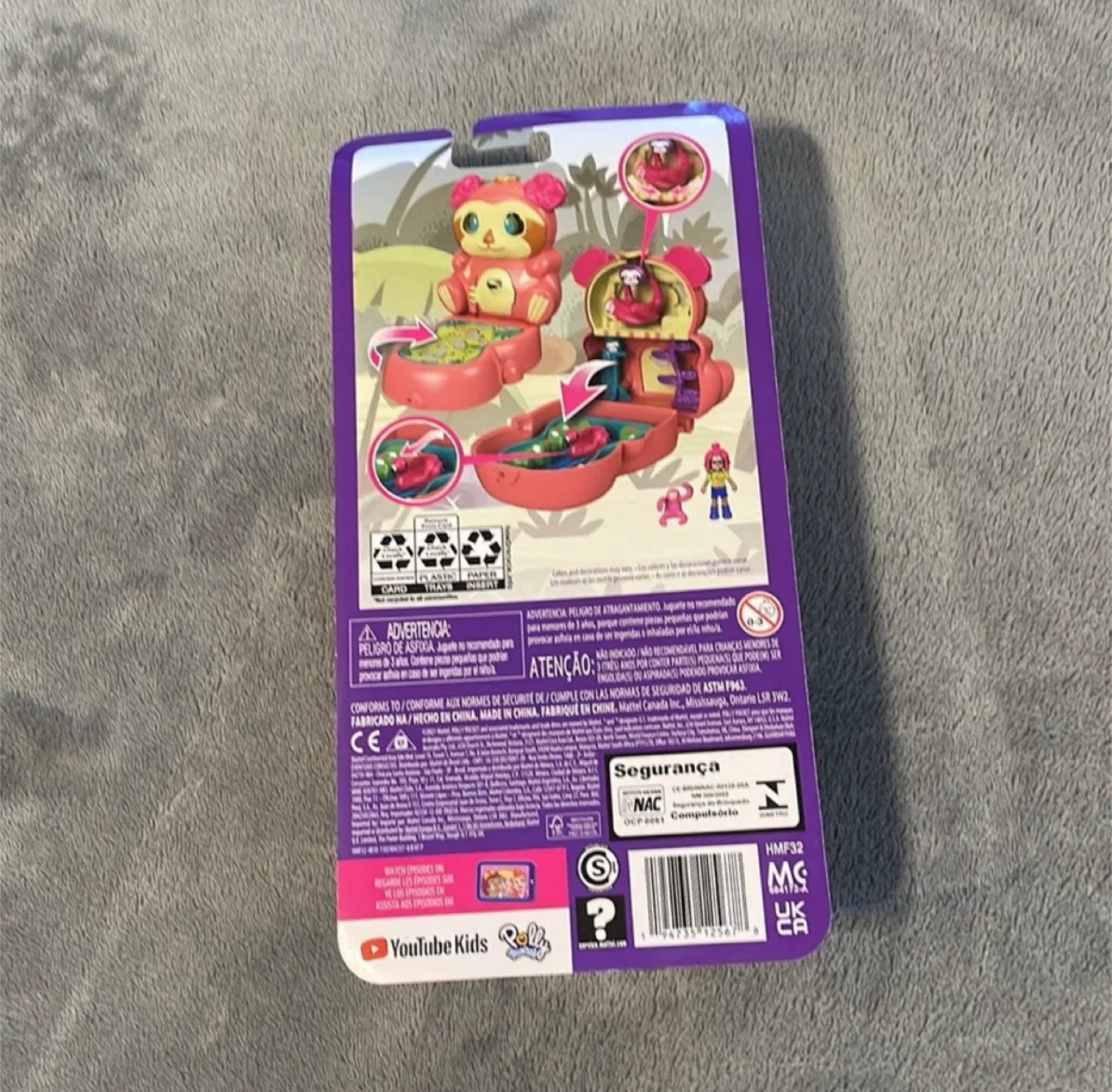 New Polly Pocket Flip & Find Sloth Compact image indicator(3)