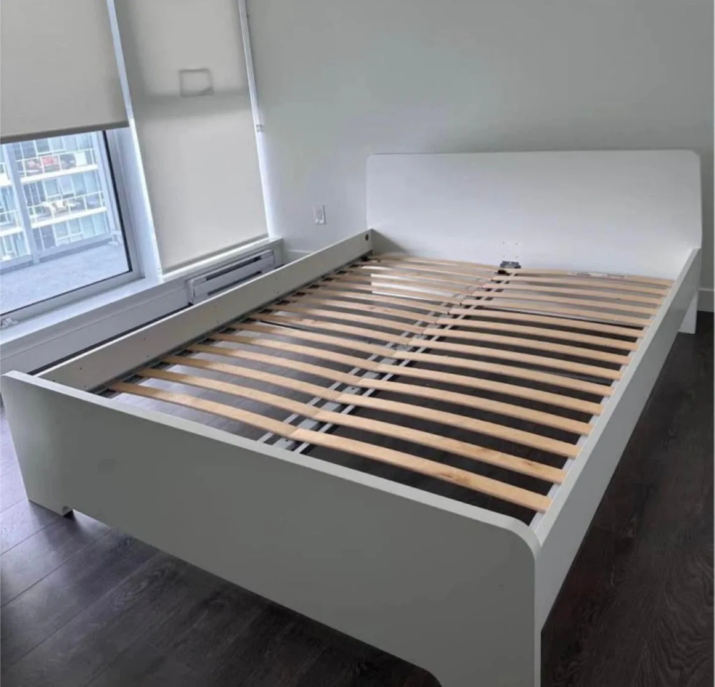 Queen White Bed Frame