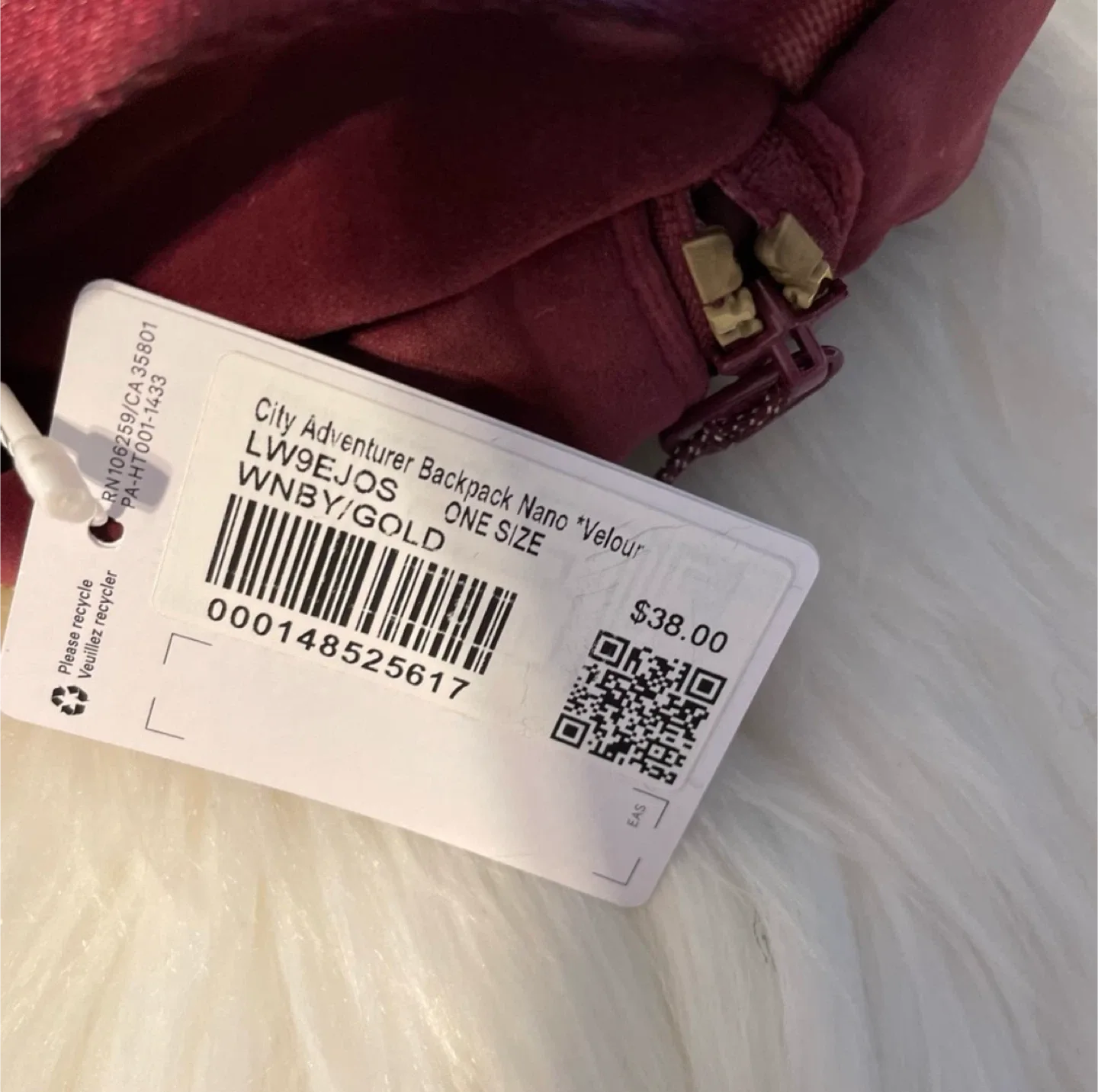 Lululemon City Adventurer Backpack Nano Velvet image indicator(3)