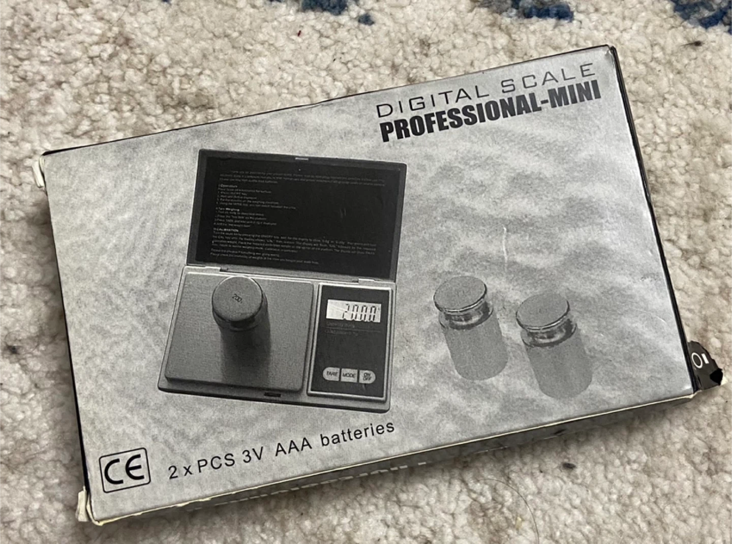 #Cleanout Digital Scale Professional-Mini