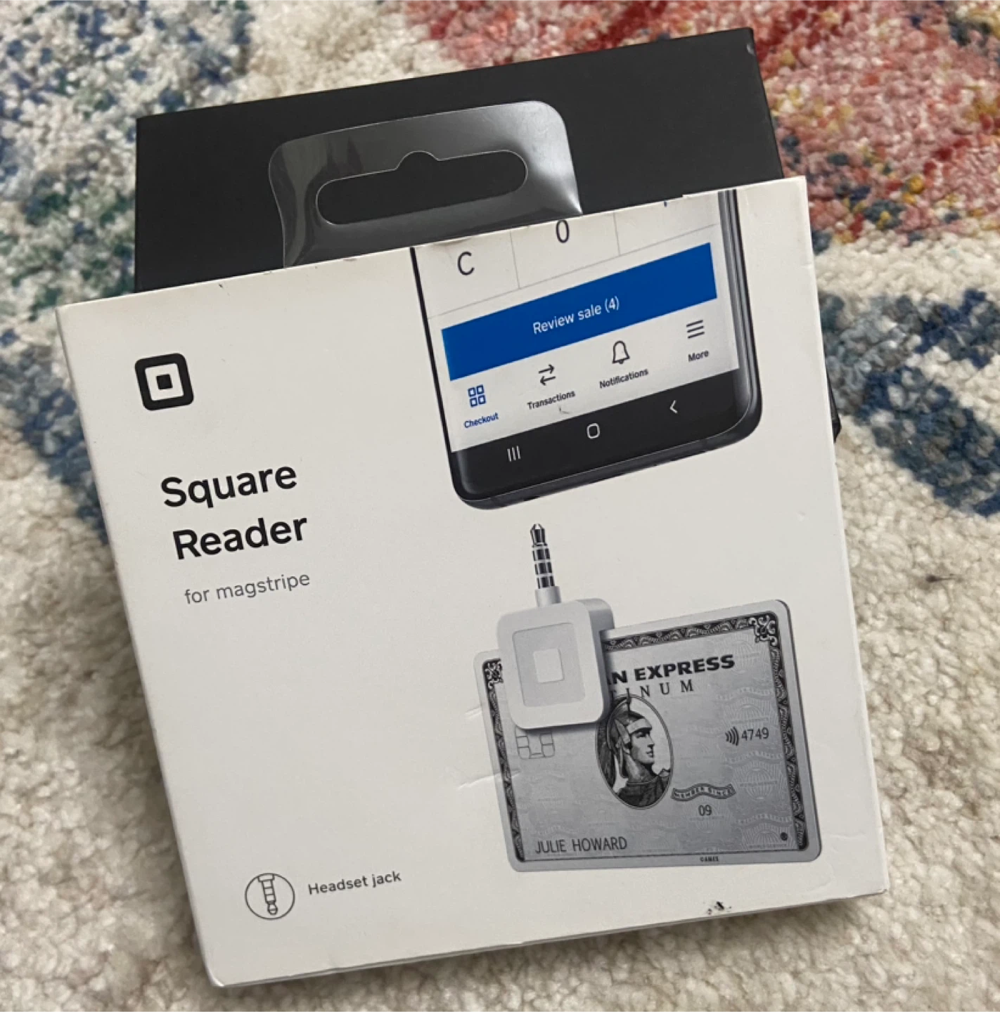 #CleanoutSquare Reader for magstripe, new in box