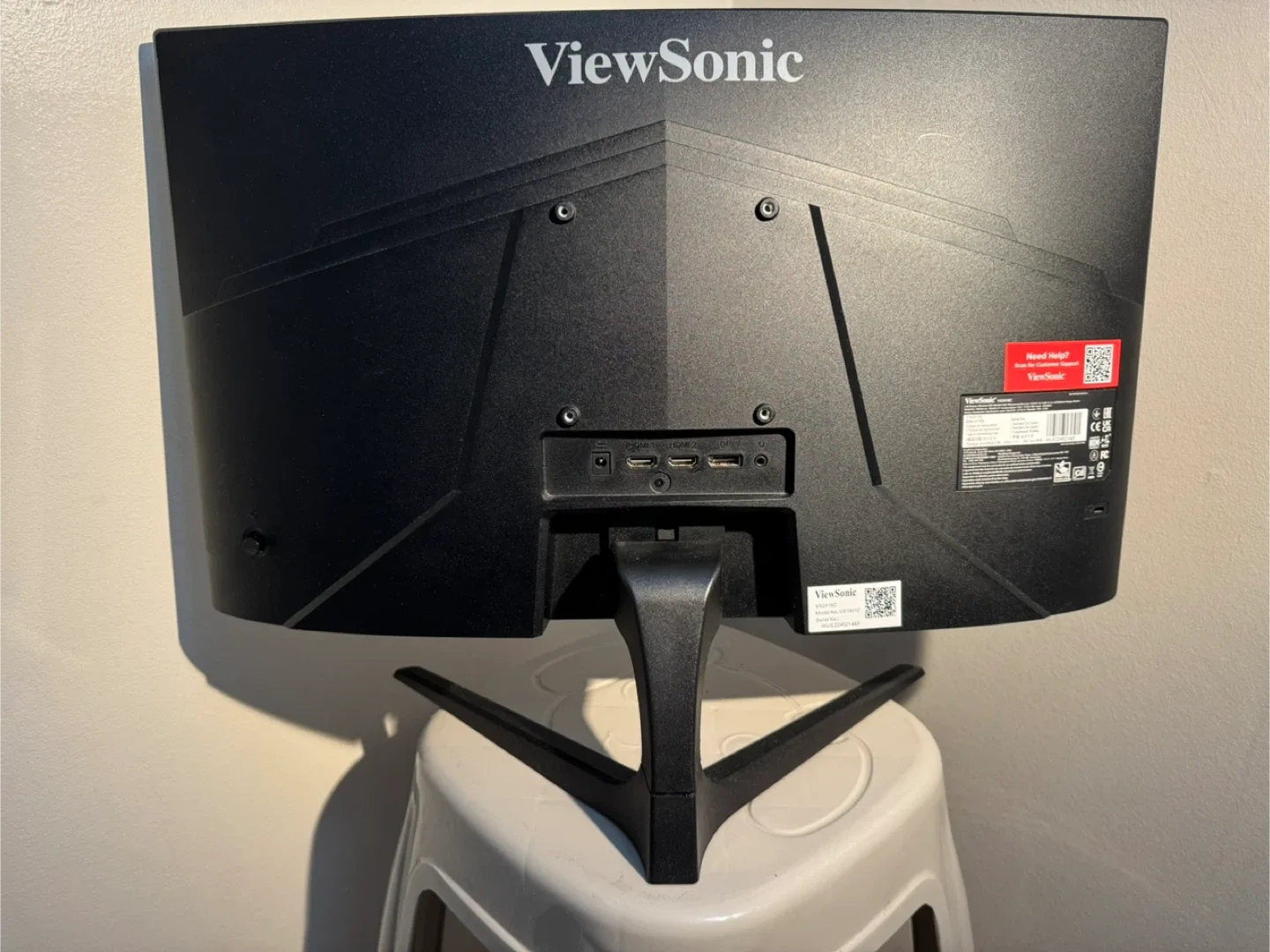 ViewSonic OMNI VX2418C 24" Curved Gaming Monitor image indicator(2)