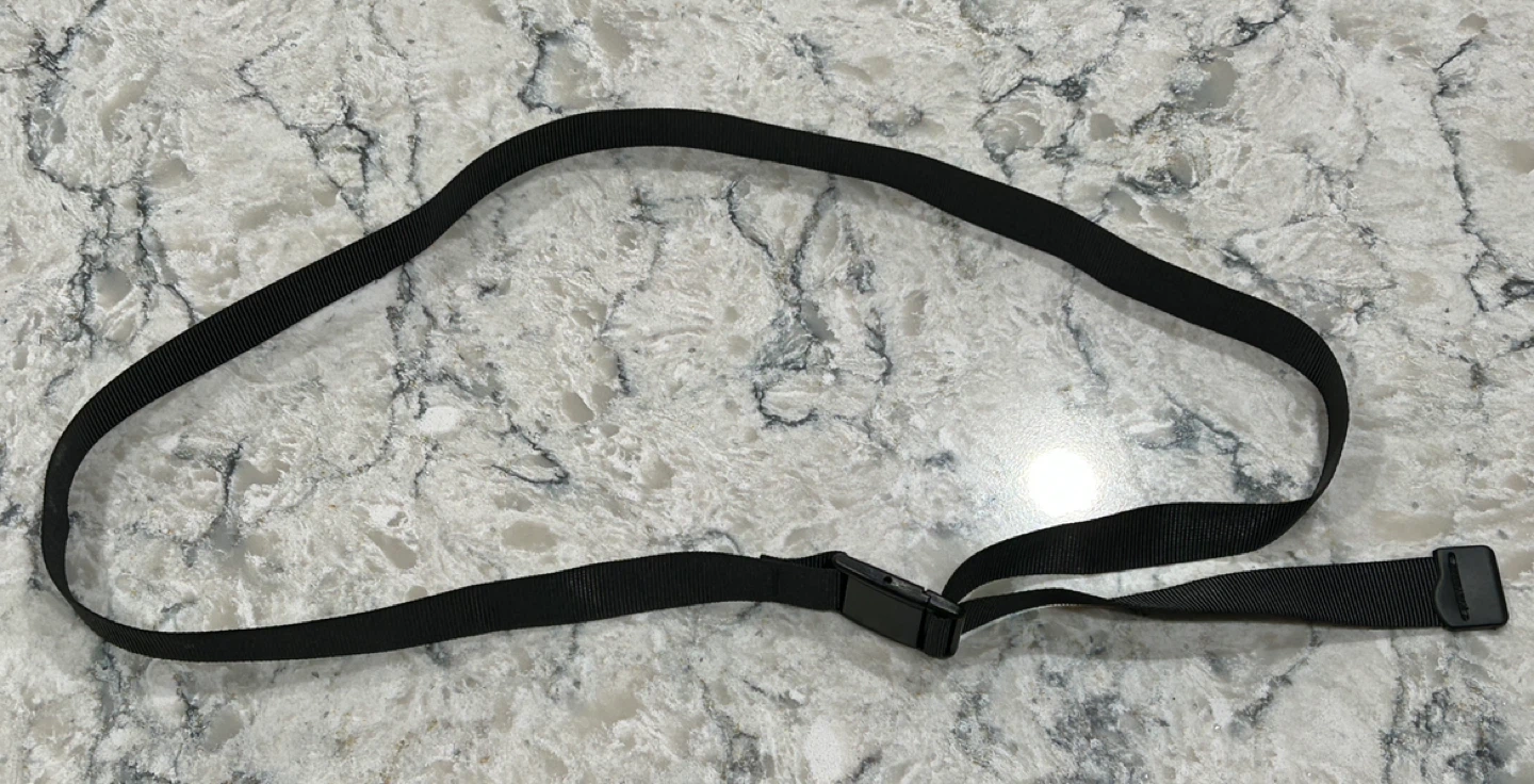 Black Adjustable Nylon Clip Belt ($5 each) - photo 2
