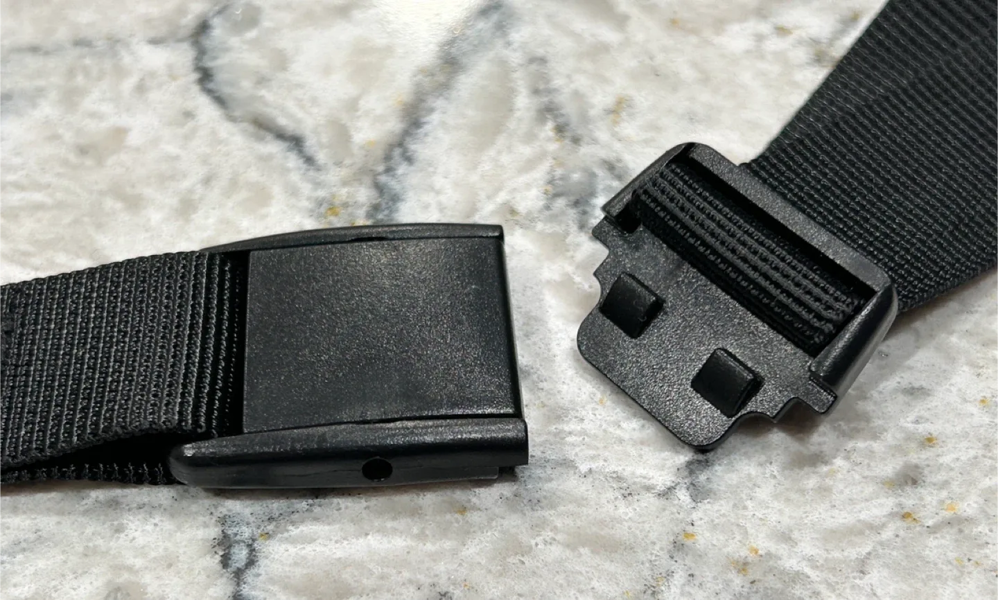 Black Adjustable Nylon Clip Belt ($5 each) image indicator(4)