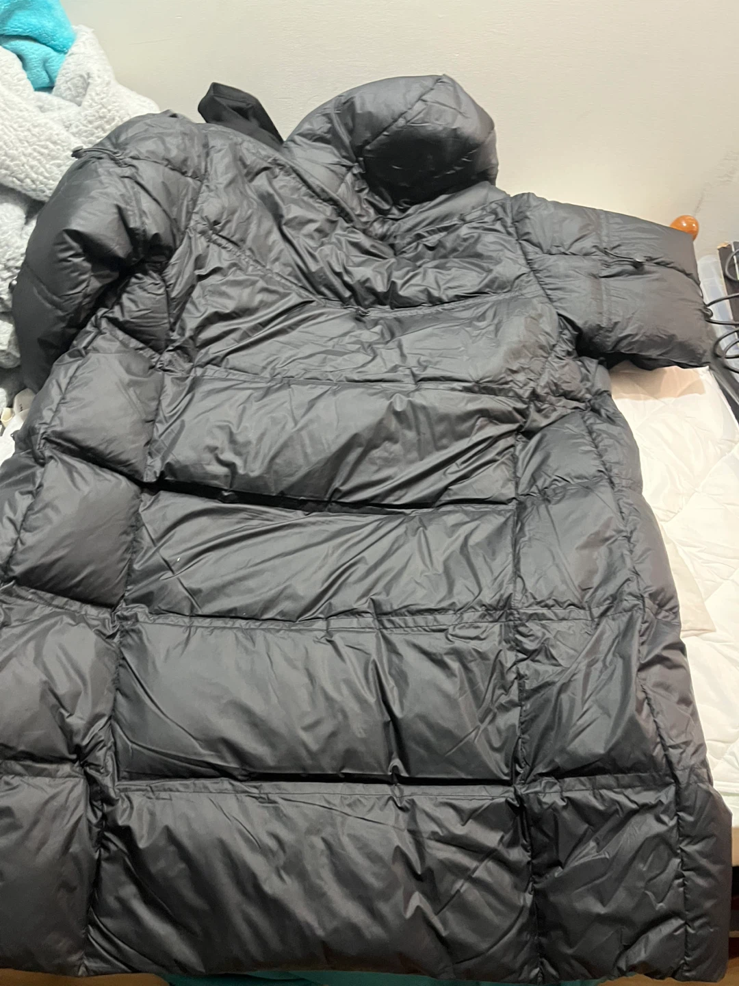 Men Body Length Puffer Coat Size M - photo 5