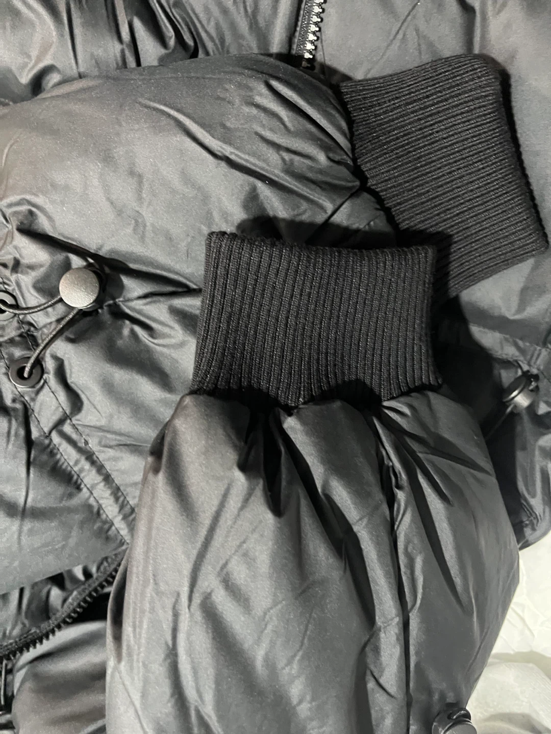 Men Body Length Puffer Coat Size M - photo 4