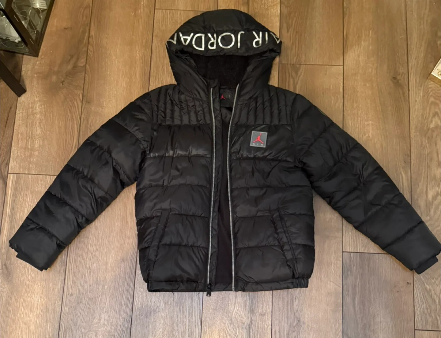 Air Jordan Black Puffer Jacket