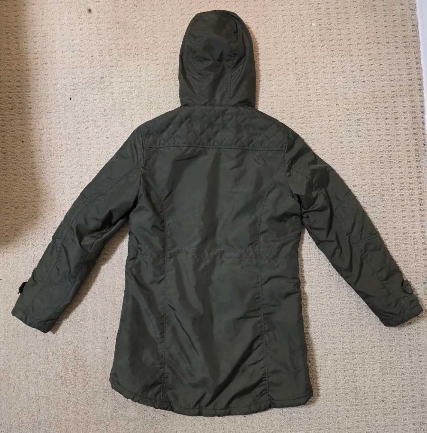 Olive Green Parka Jacket image indicator(2)