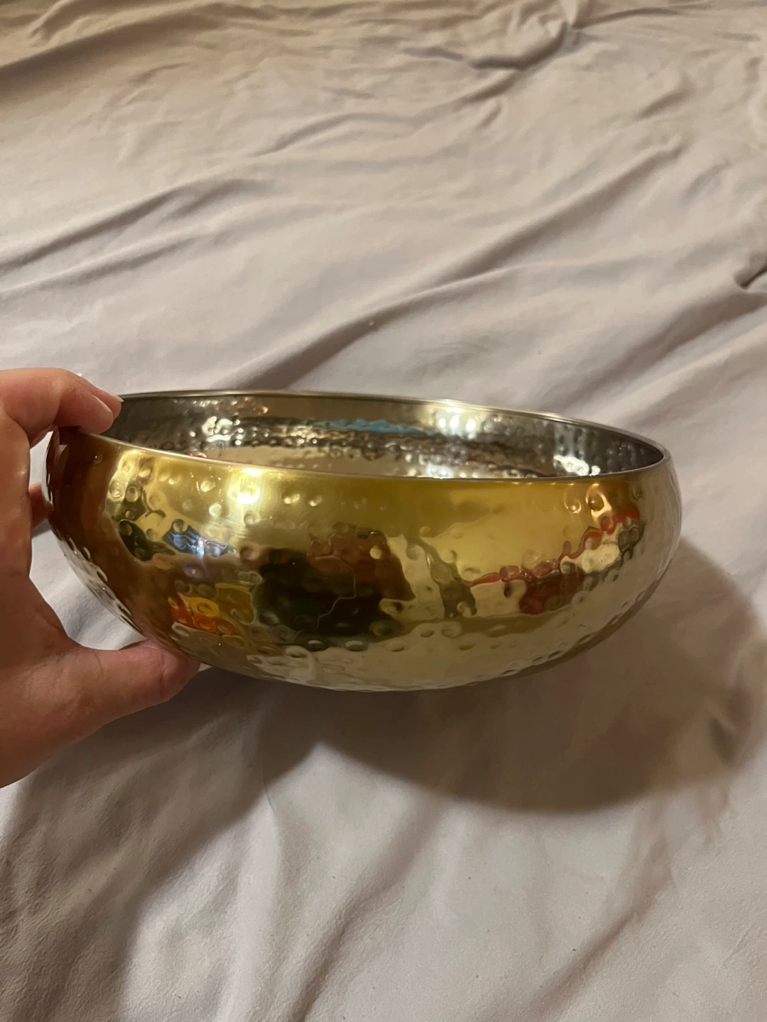 Red Potpourri Balls & Gold Bowl - photo 4