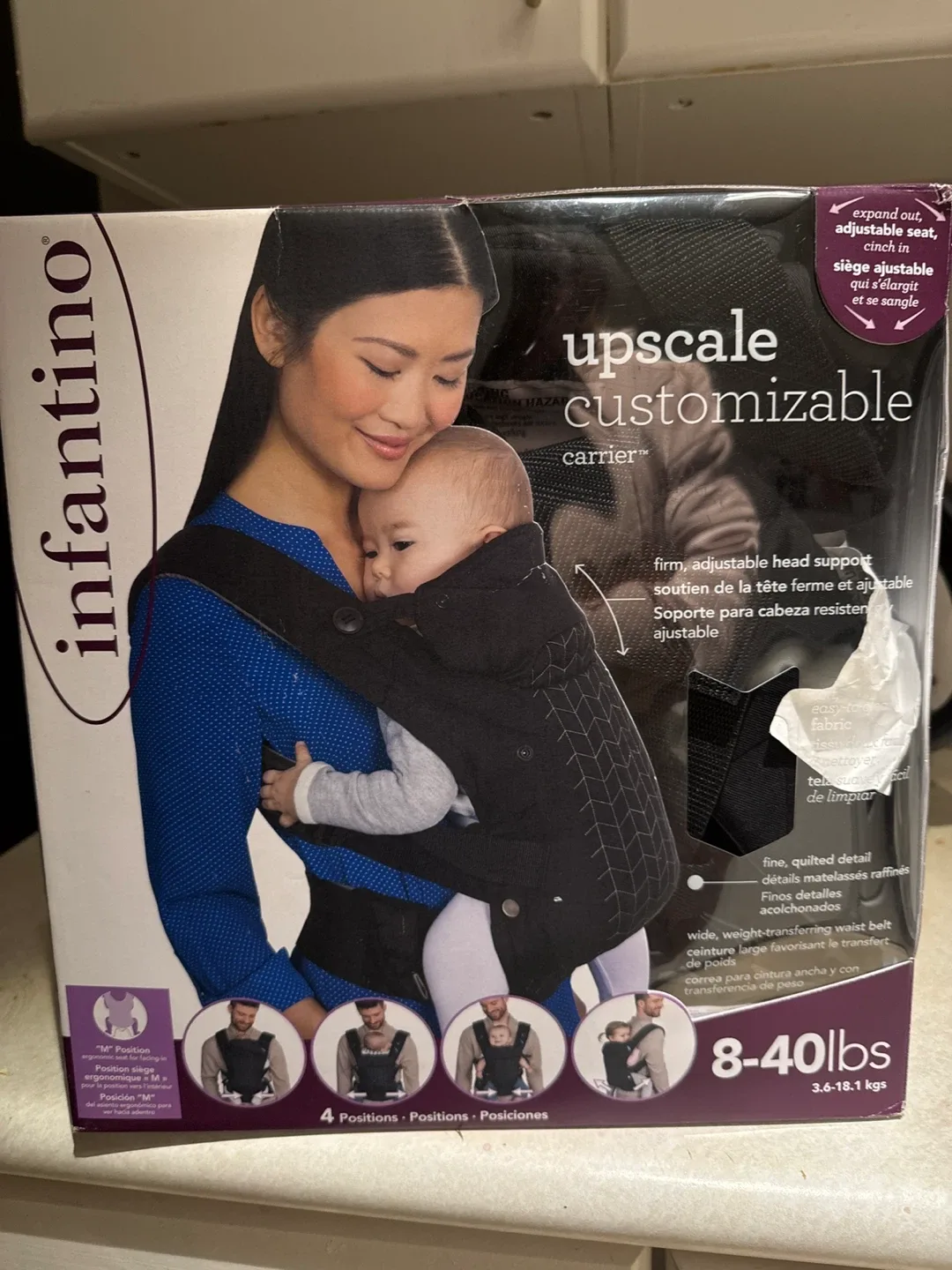 Infantino Upscale Customizable Carrier - Like New!
