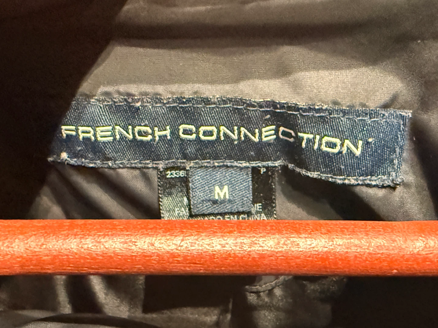 French Connection Black Puffer Coat - Size M - photo 4