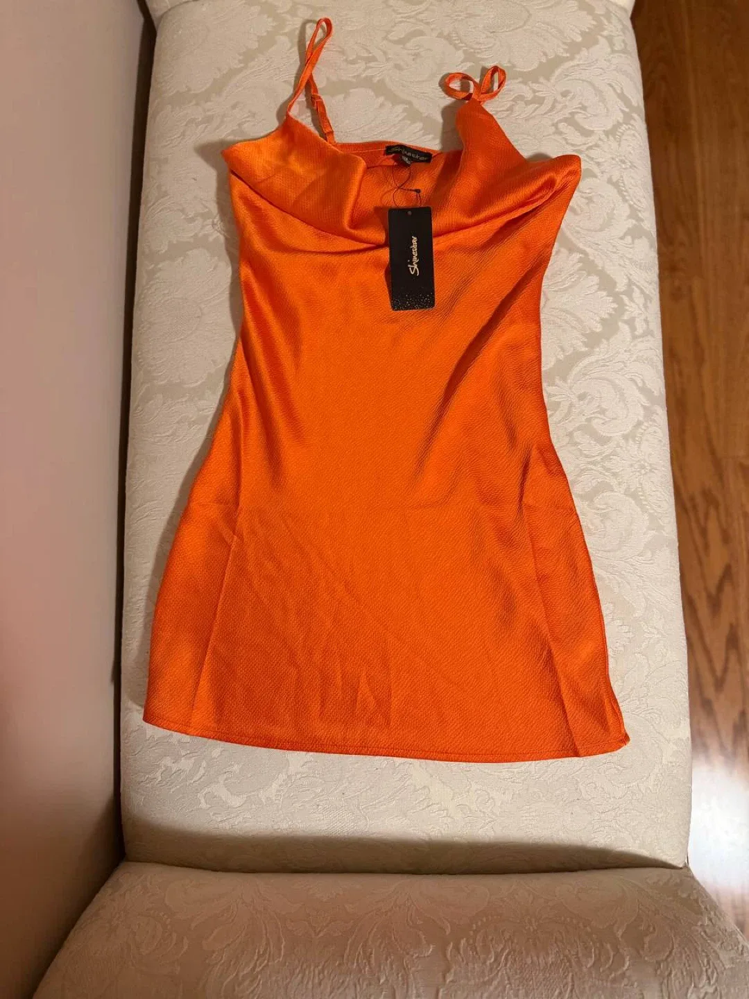 Showpo Orange Mini Dress