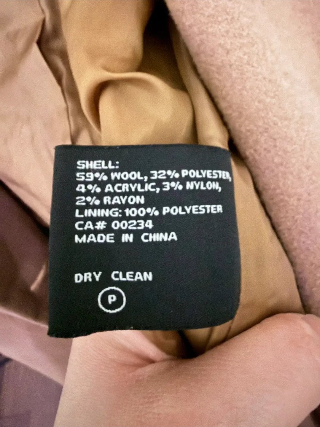 #Cleanout London Fog Wool Blend Coat image indicator(3)