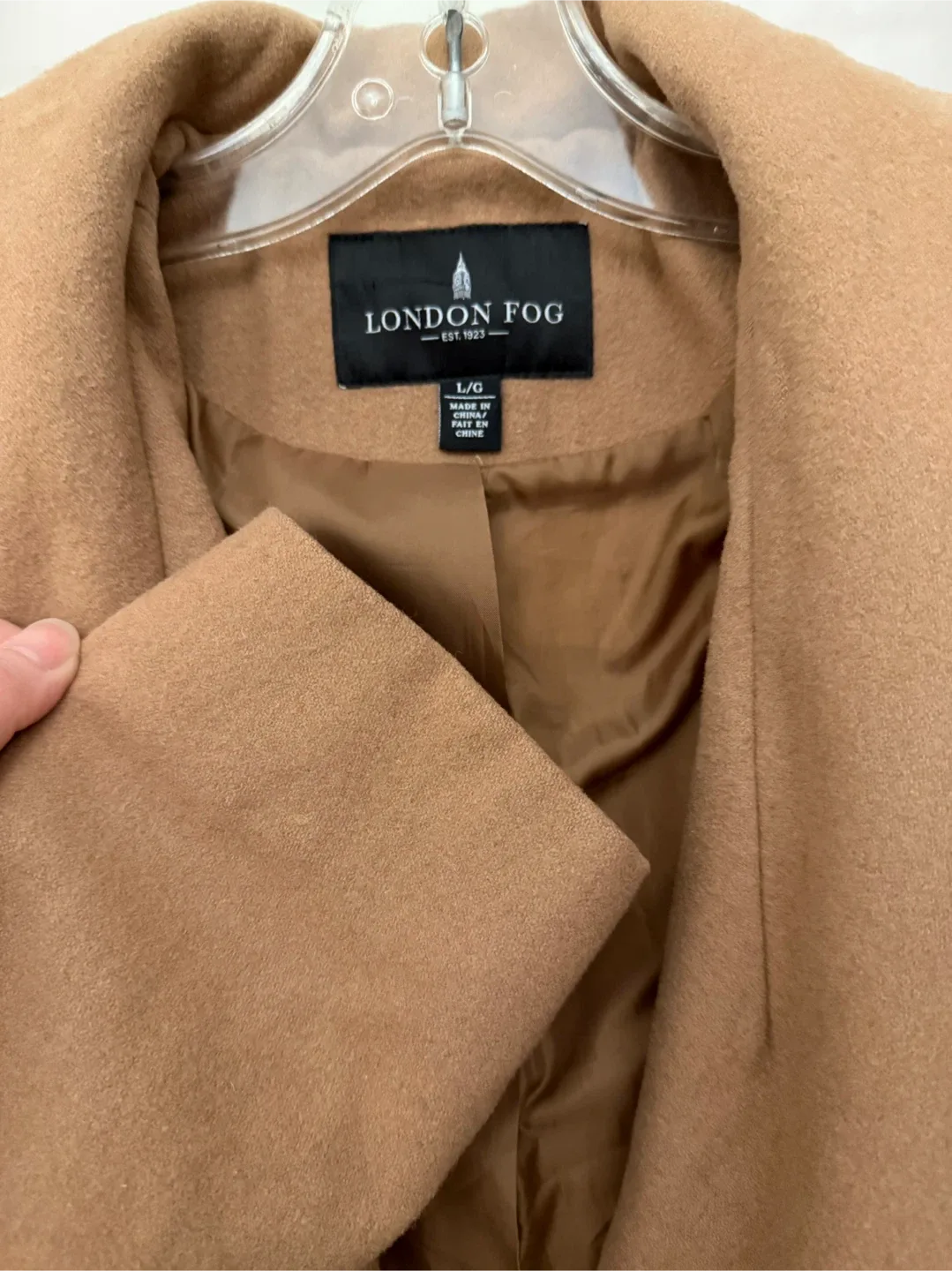 #Cleanout London Fog Wool Blend Coat image indicator(2)
