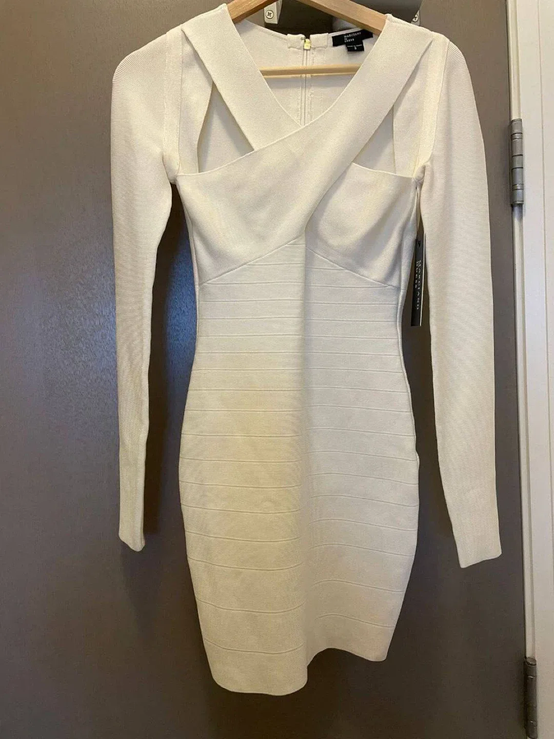 Marciano White Bandage Dress