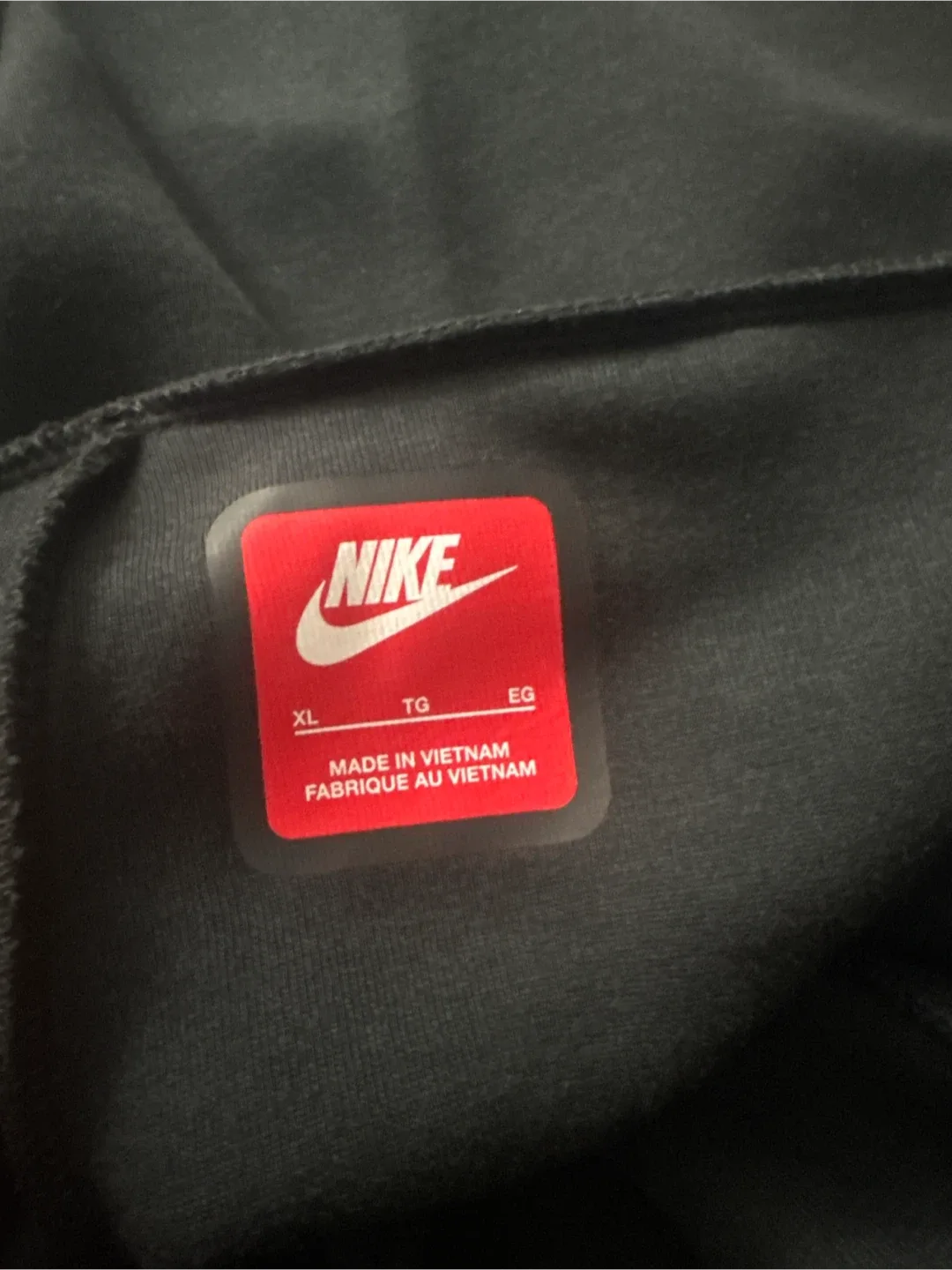 Nike Kids Black Tech Fleece Pants XL image indicator(3)