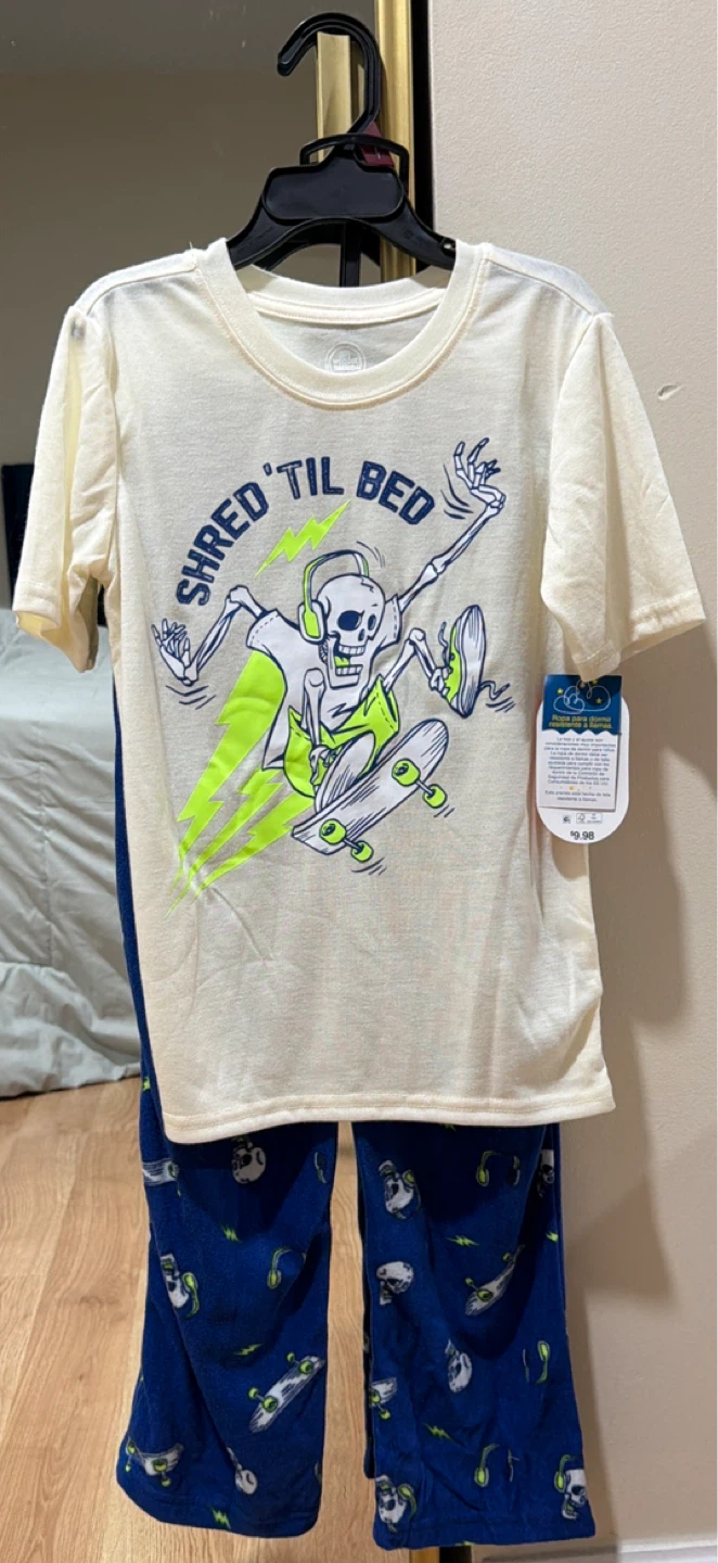 Wonder Nation Boys' Pajama Set - Size 6/7 - photo 2