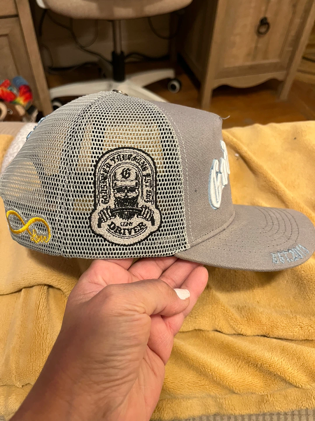 Limited Edition Godspeed Driver Gray Trucker Hat - photo 2