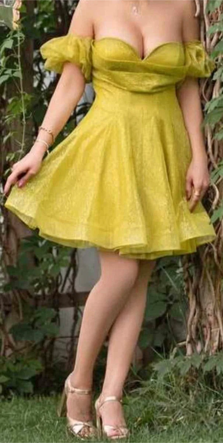 ILMIO – Turkish High-Quality Glamorous Off-Shoulder Party Dress