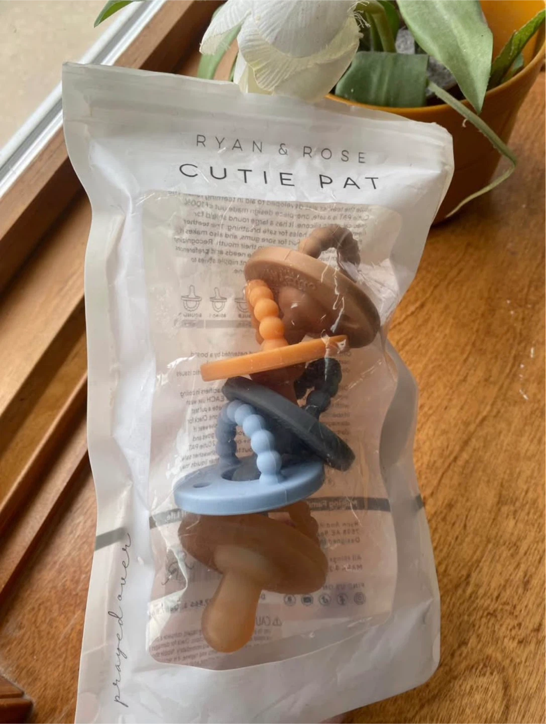 Ryan & Rose Cutie PAT Pacifier Teether 5-Pack (Canyon Boy) - photo 4